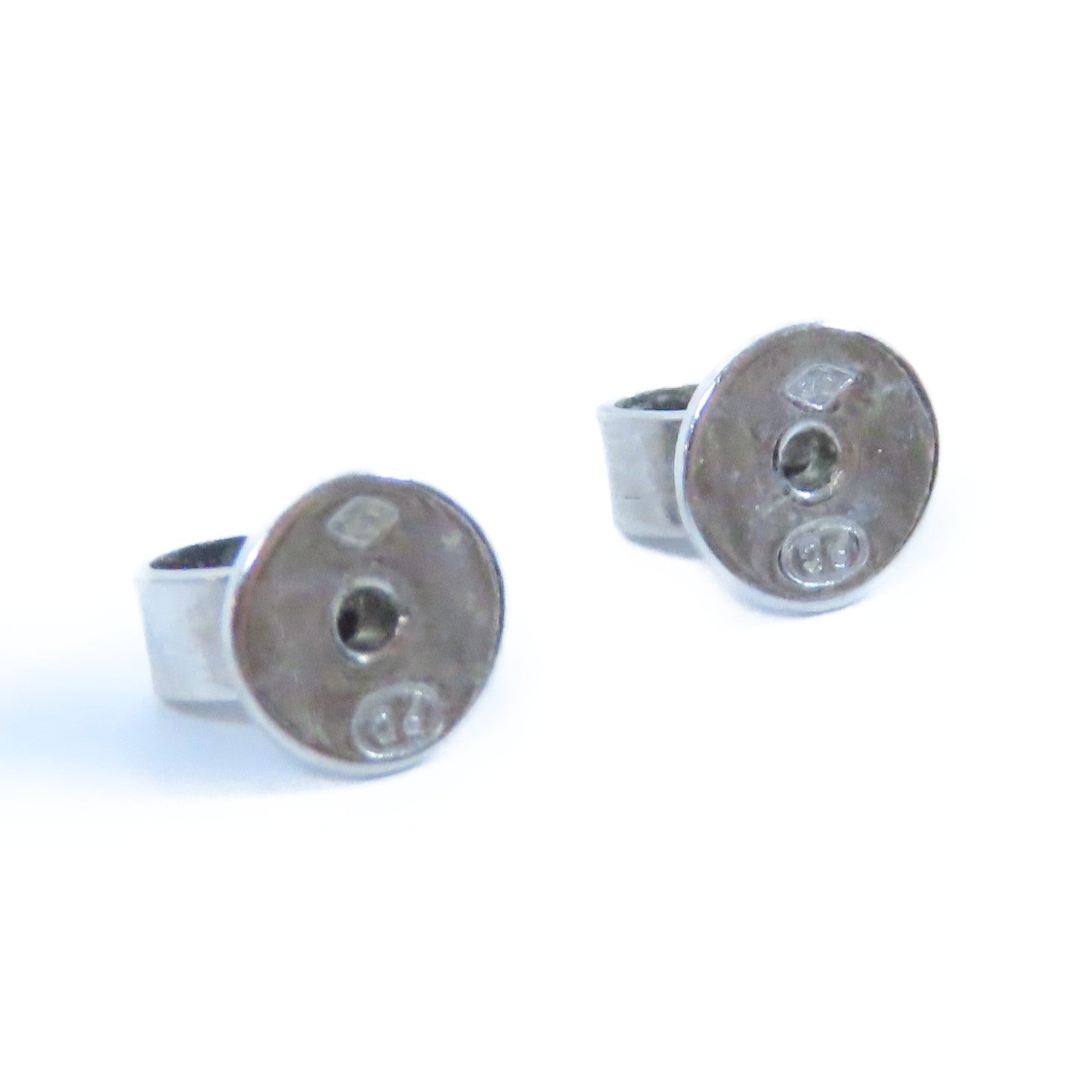 JEWELRY 18K白金Earrings鑽石/藍寶石耳環