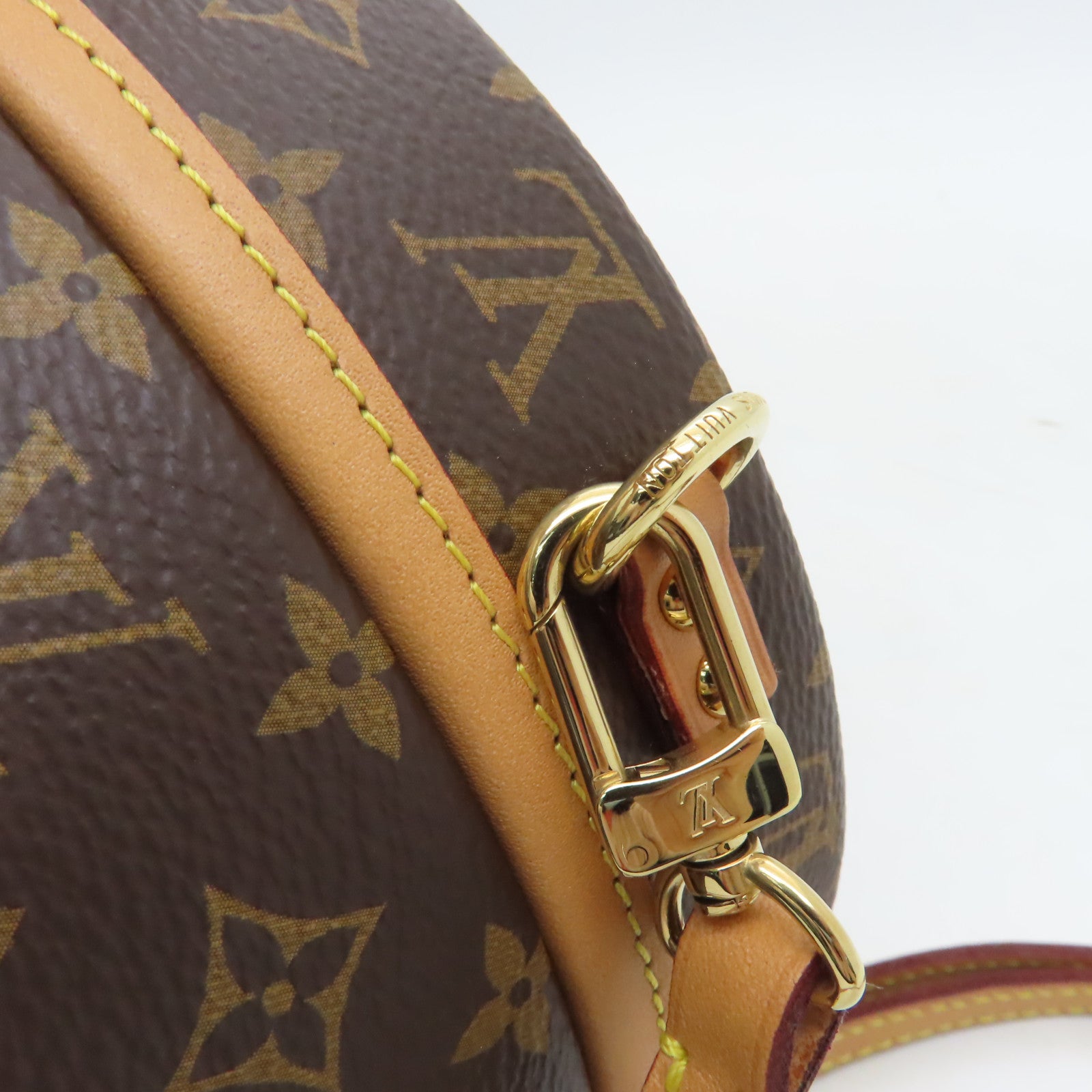 LOUIS VUITTON 【激減優惠】Monogram Petite Boite Chapeau金扣手挽肩背兩用袋啡色