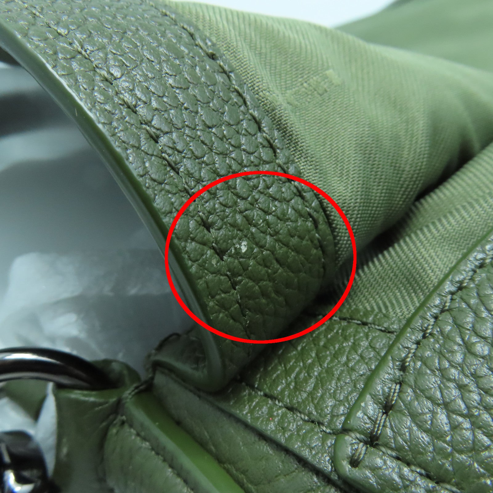 COACH 牛皮皮革Shoulder Bag手挽肩背兩用袋綠色