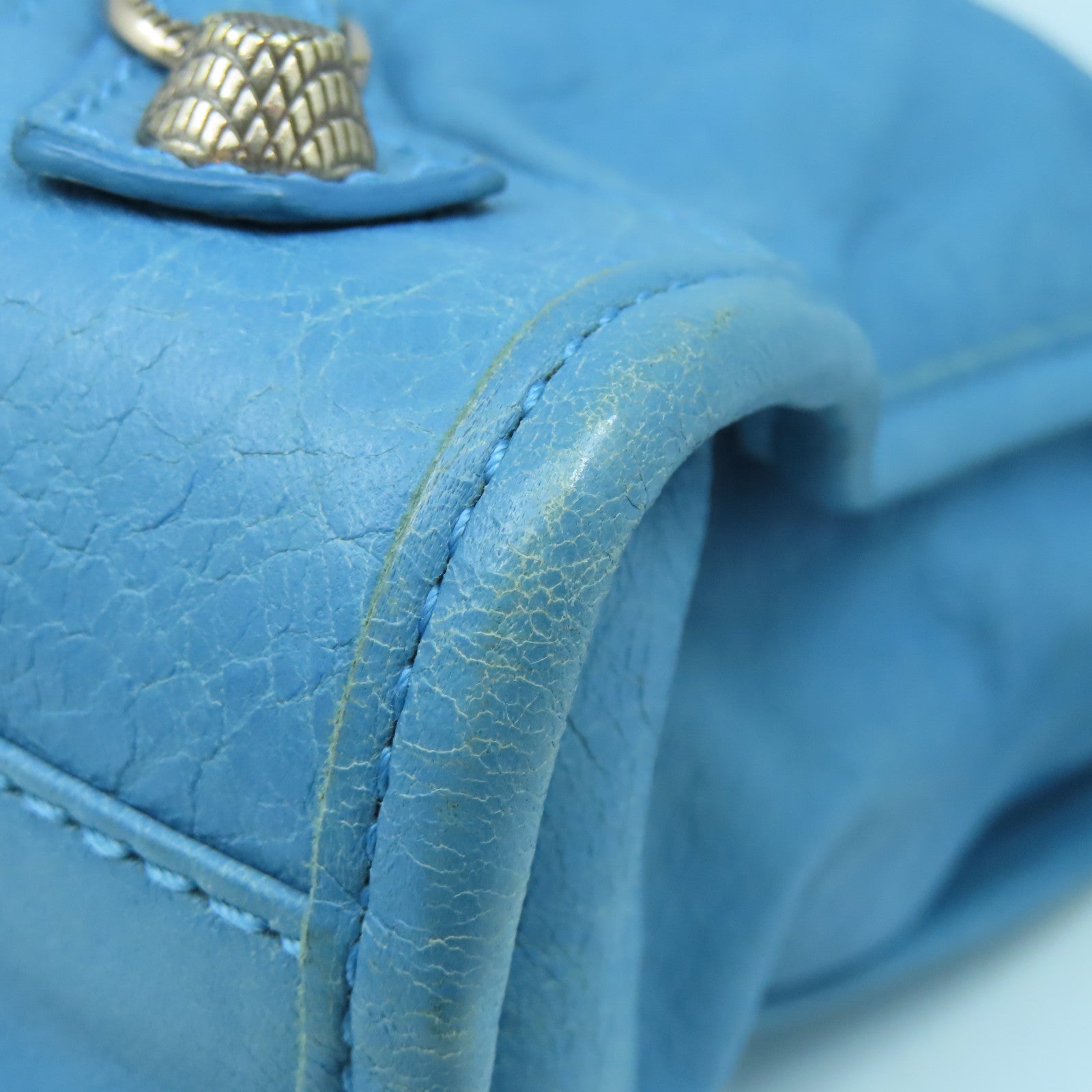 BALENCIAGA 羊皮皮革City金扣手挽肩背兩用袋