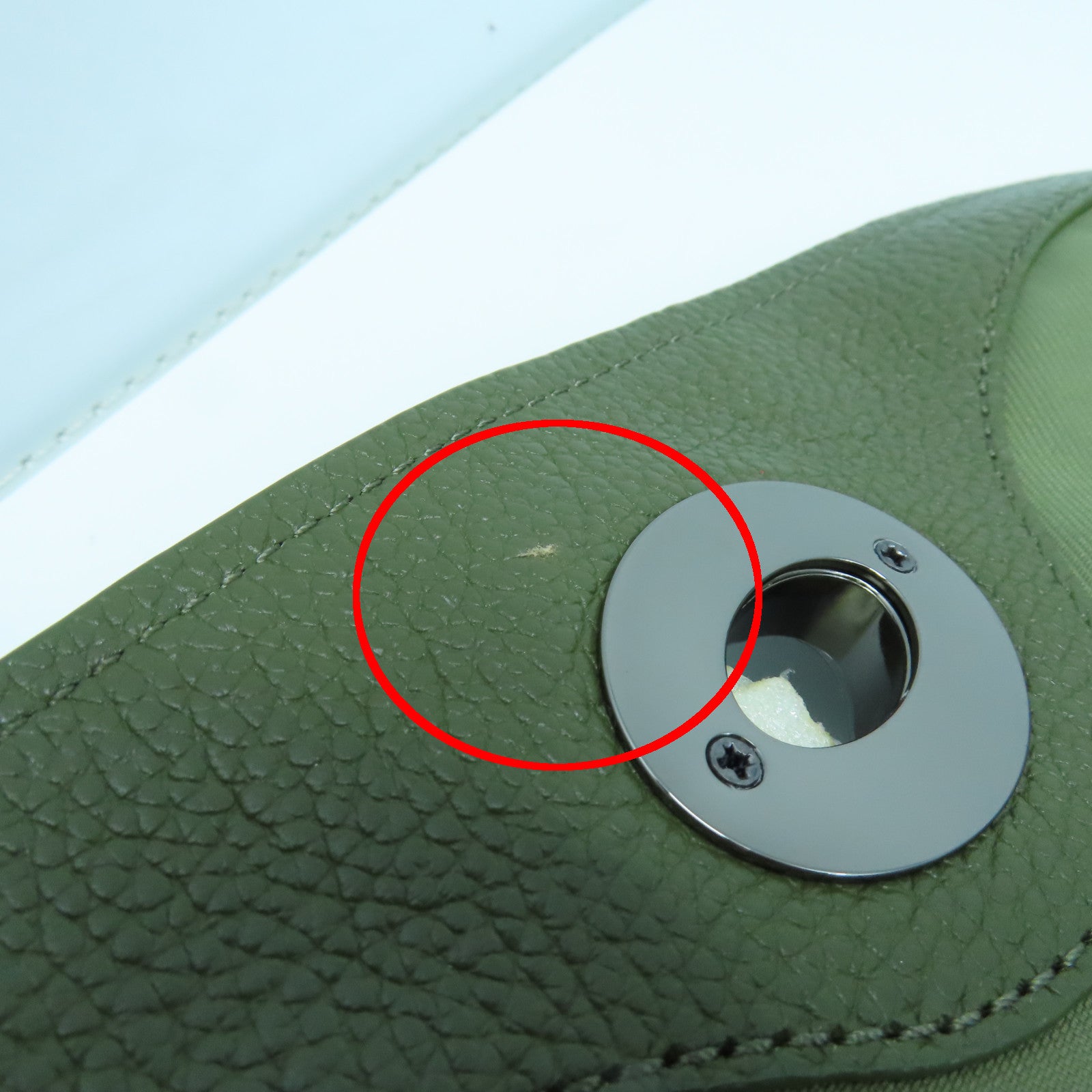 COACH 牛皮皮革Shoulder Bag手挽肩背兩用袋綠色