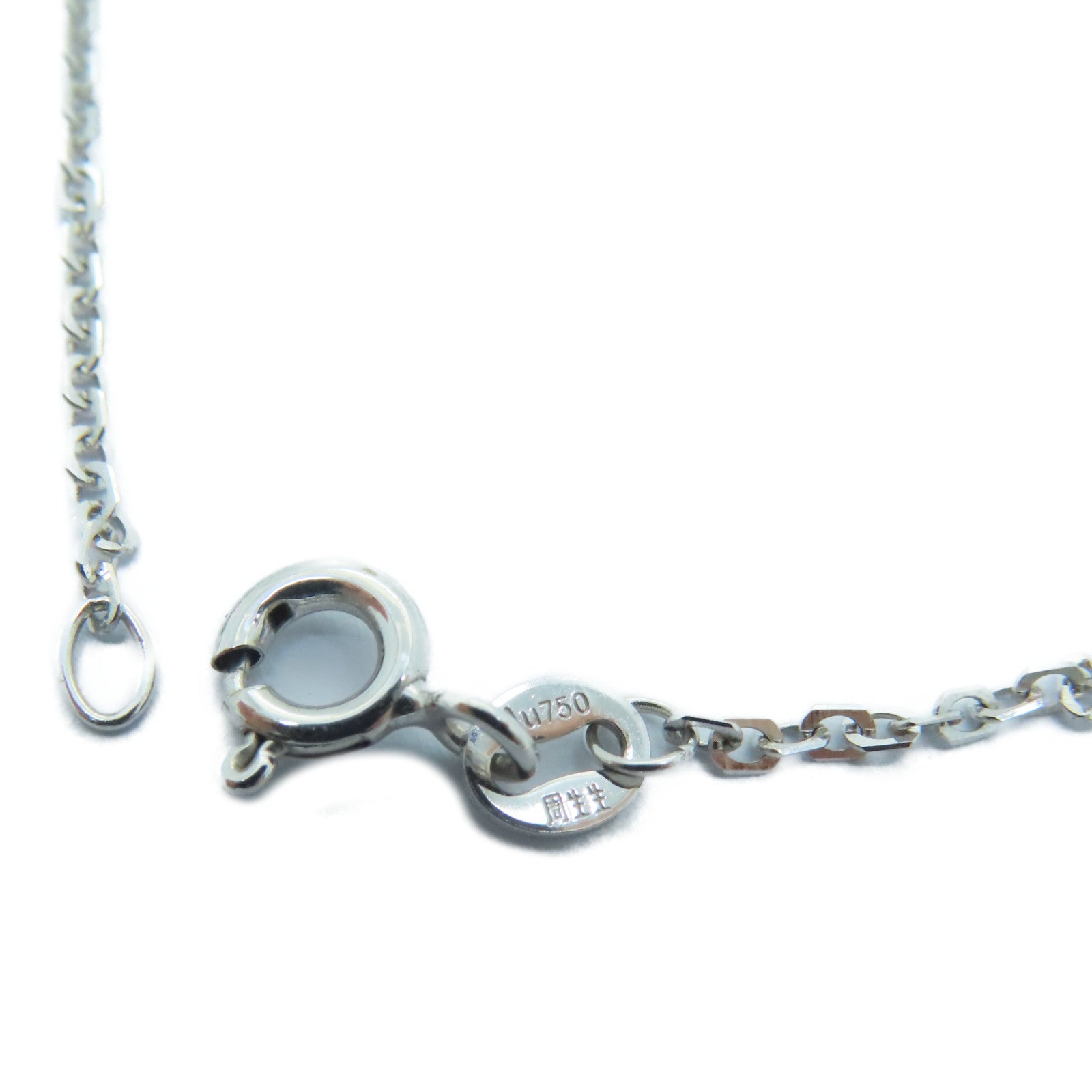 JEWELRY 18K白金Diamond Necklace 0.14ct /0.25ct鑽石頸錬