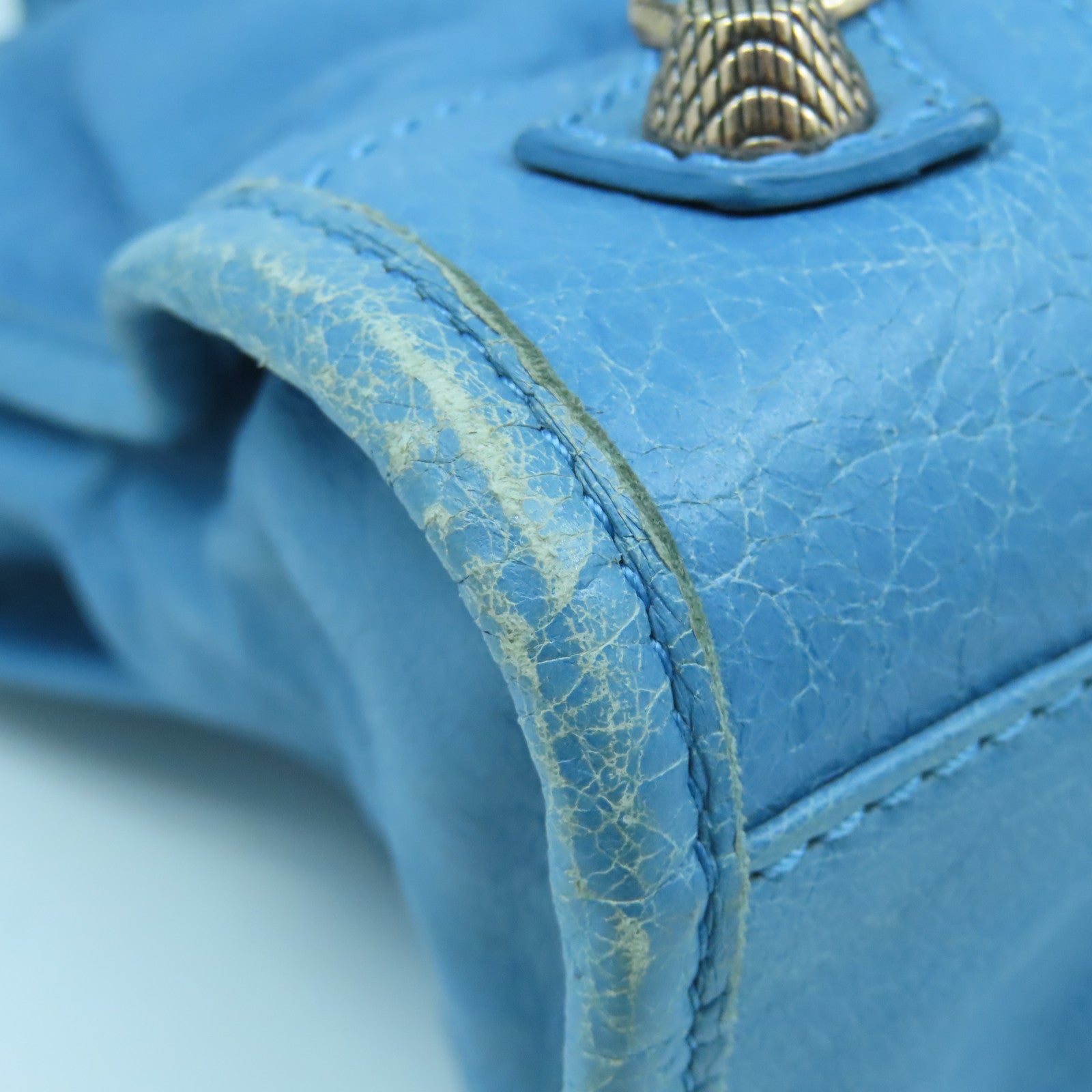 BALENCIAGA 羊皮皮革City金扣手挽肩背兩用袋