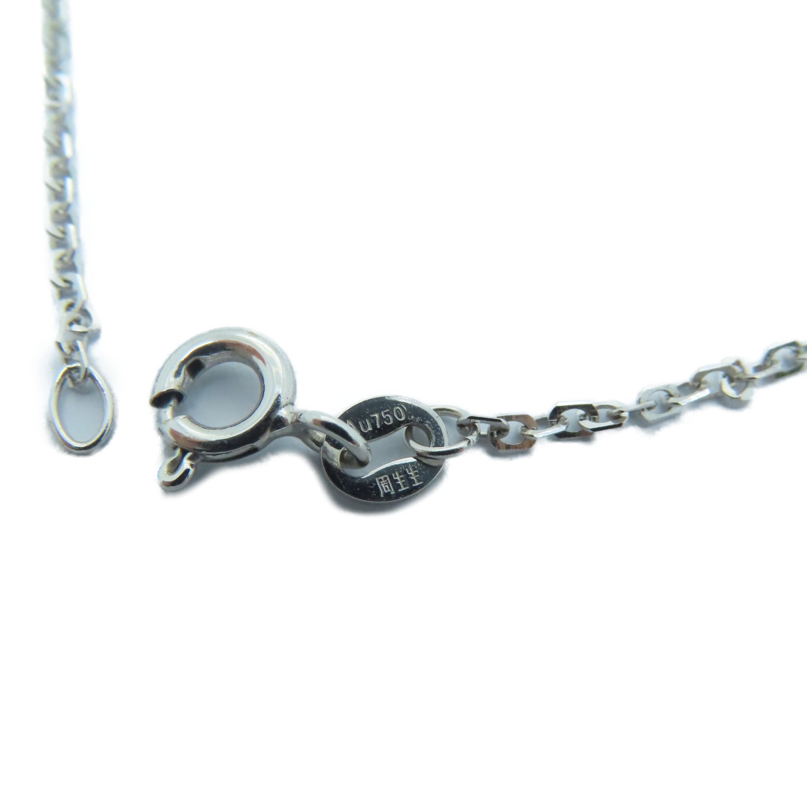 JEWELRY 18K白金Diamond Necklace 0.14ct /0.25ct鑽石頸錬