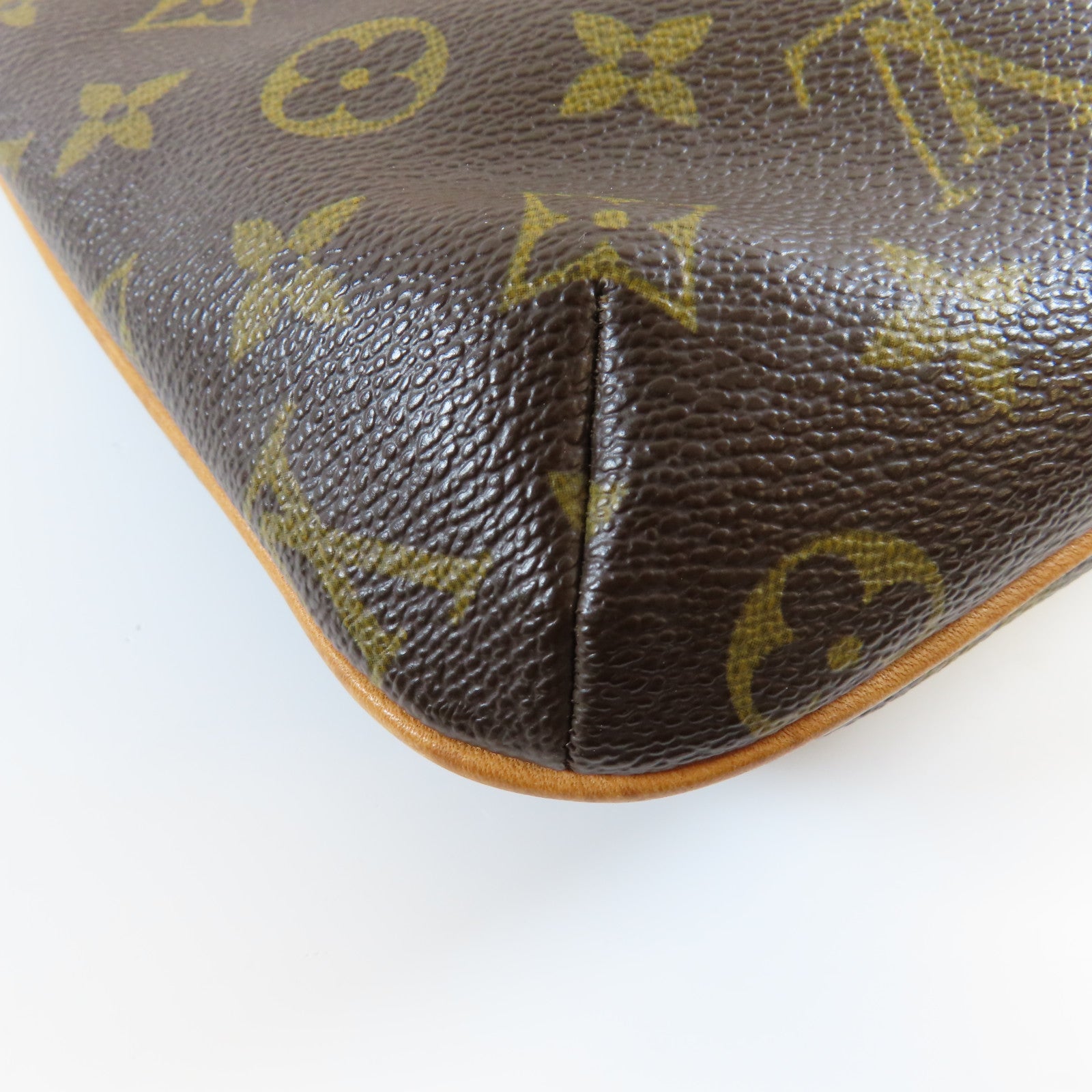 LOUIS VUITTON Monogram Musette Salsa Short金扣肩背袋啡色