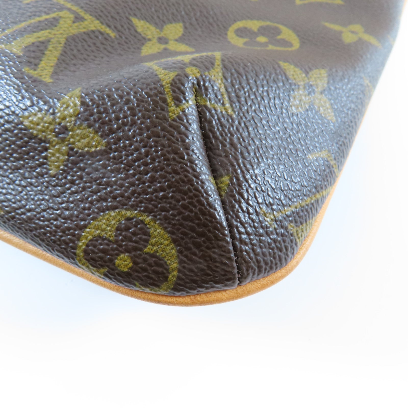 LOUIS VUITTON Monogram Musette Salsa Short金扣肩背袋啡色