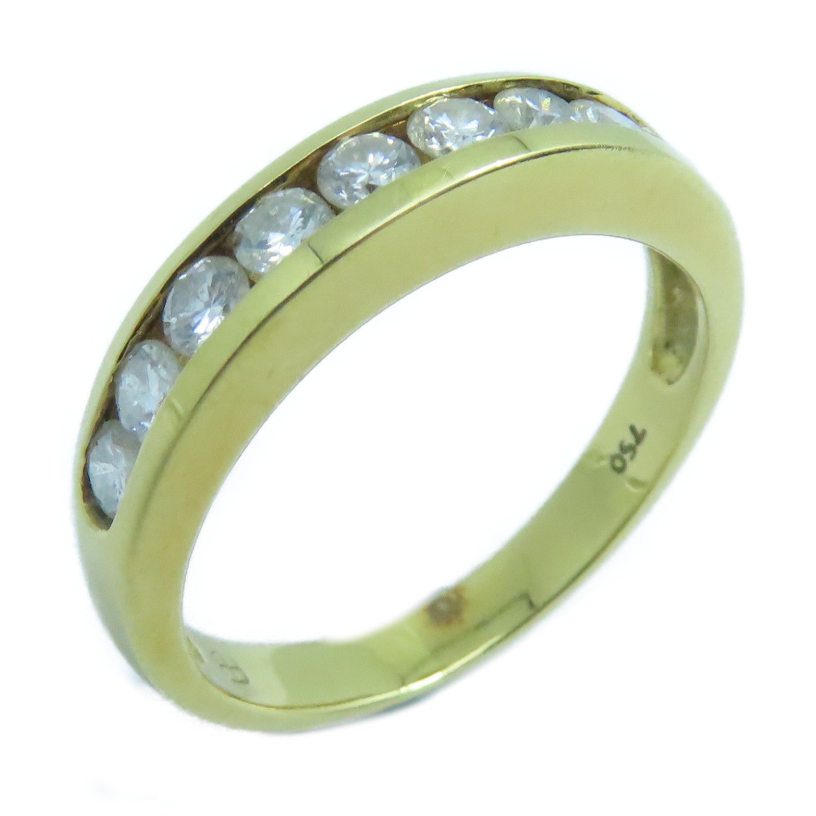 JEWELRY 18K黃金Diamond Ring鑽石戒指US#7金色