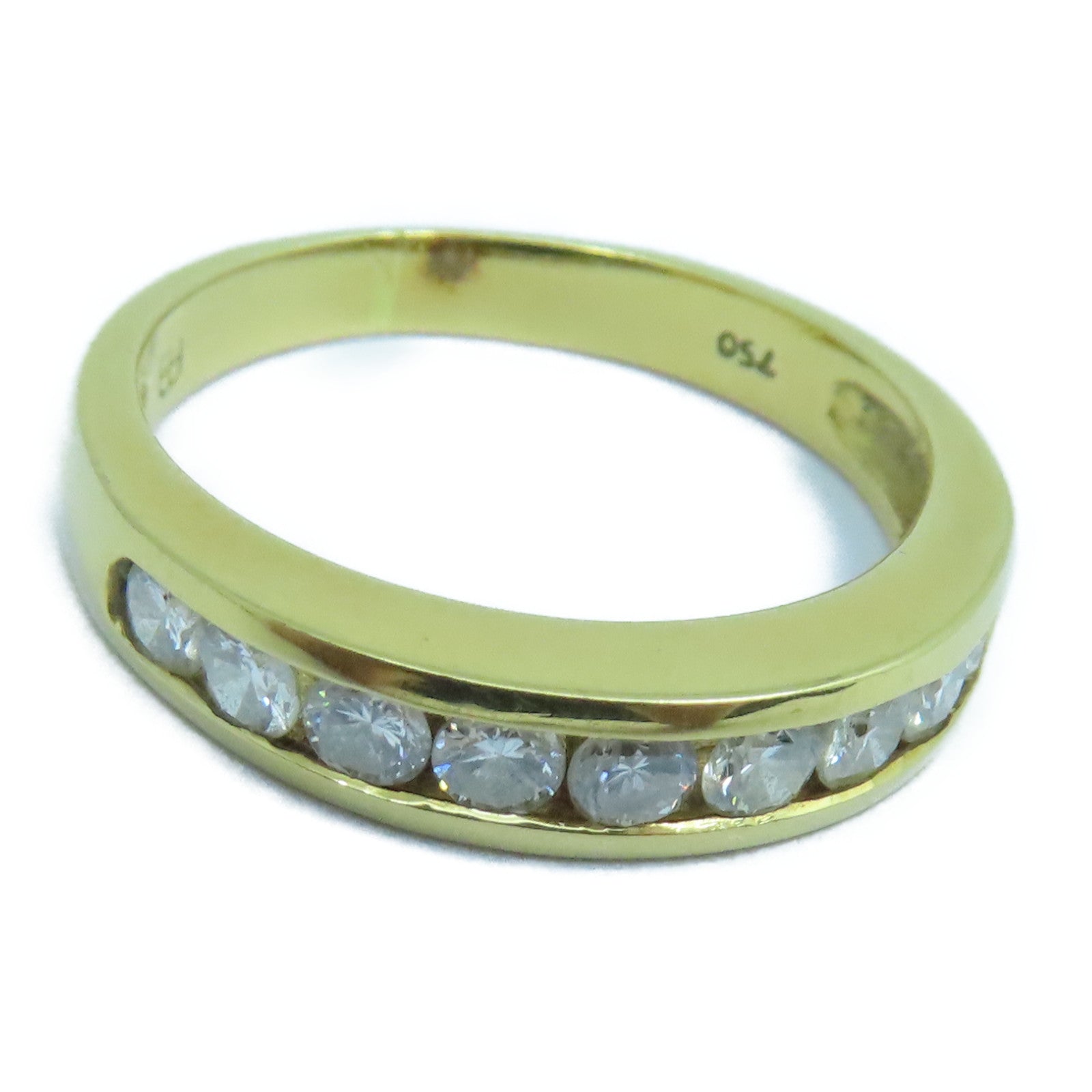 JEWELRY 18K黃金Diamond Ring鑽石戒指US#7金色
