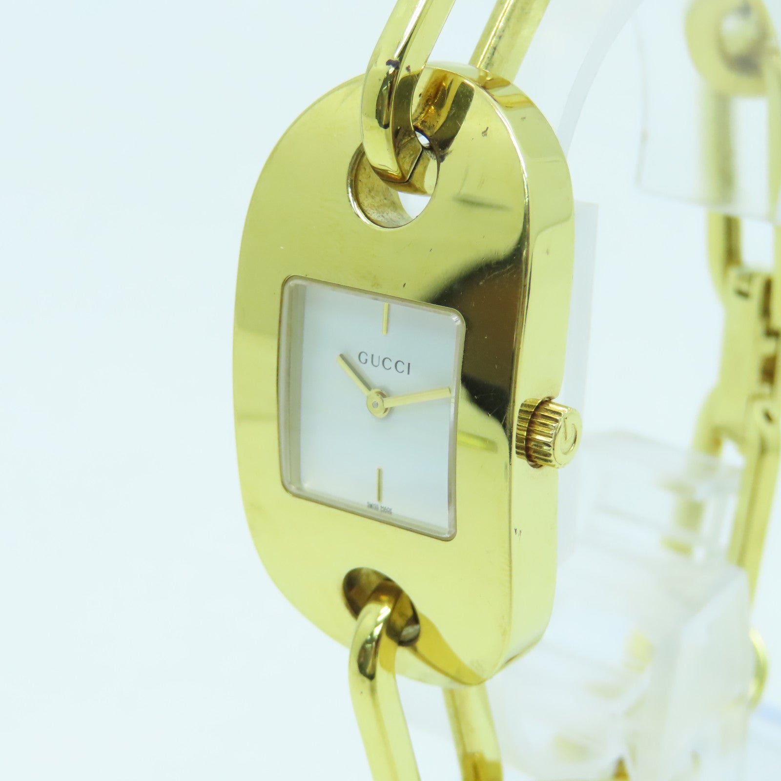 GUCCI Timepieces Watch不锈钢手表石英机芯金色