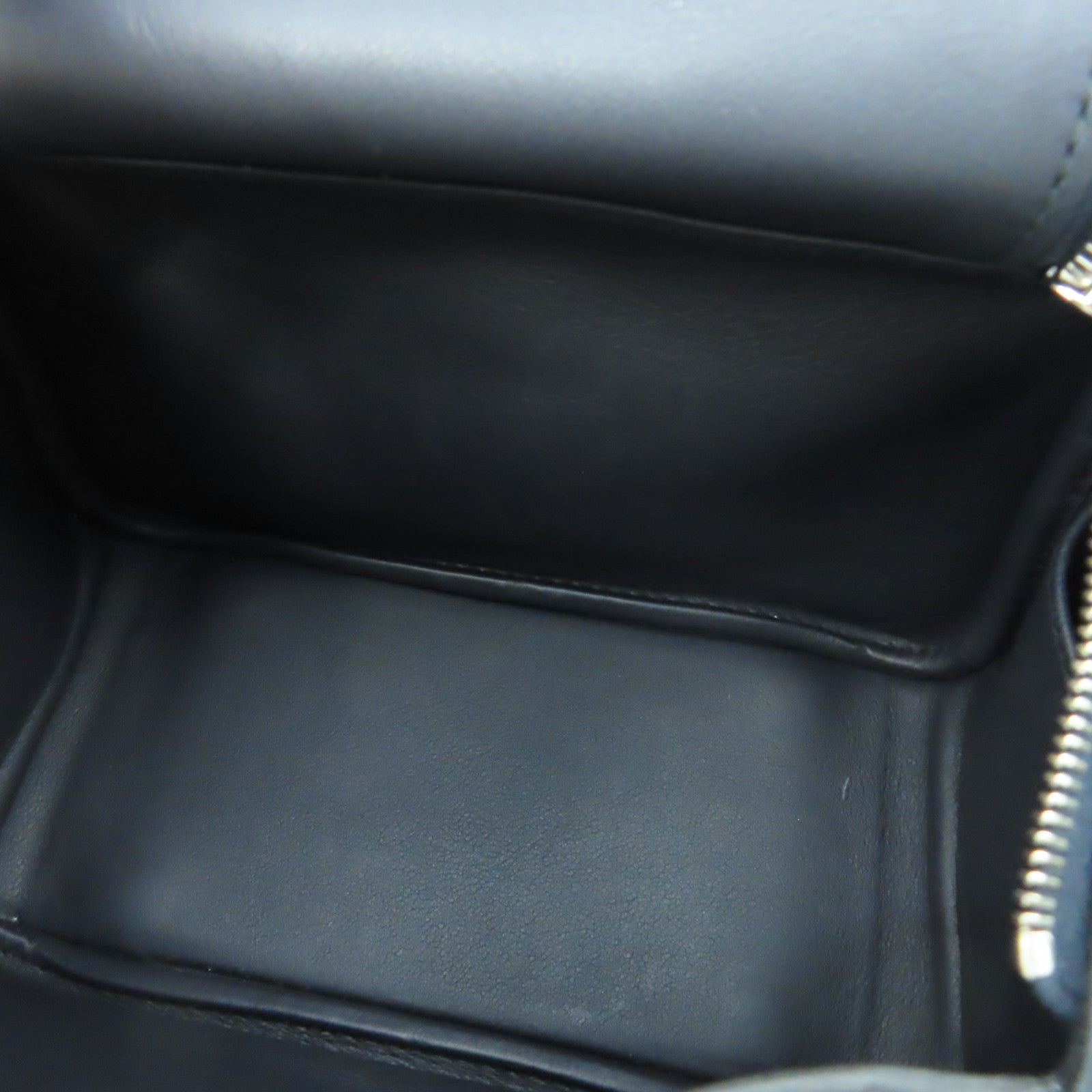HERMES Swift皮革Mini Lindy銀扣肩背袋黑色