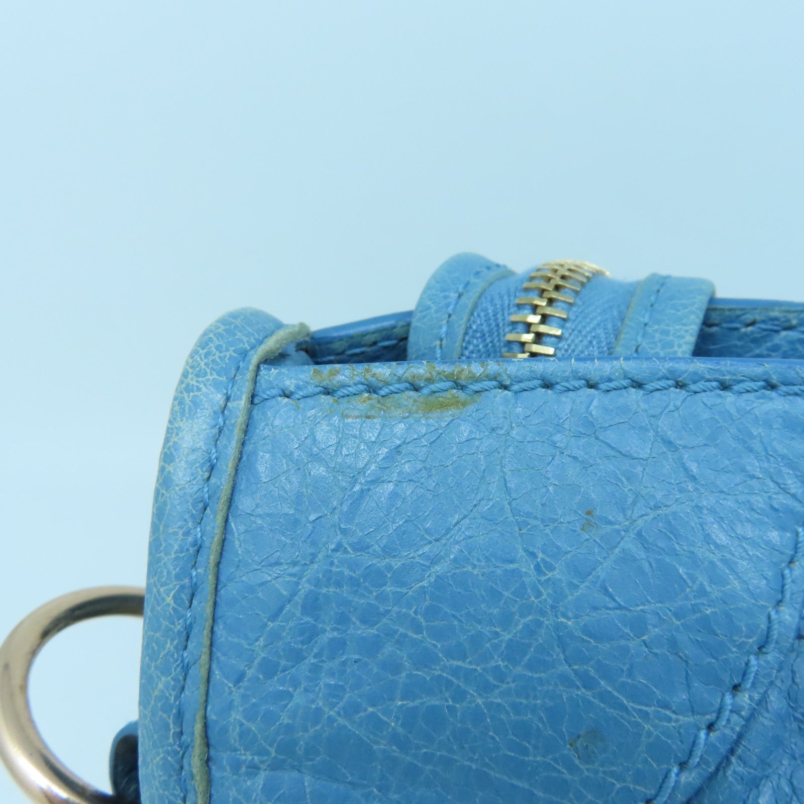 BALENCIAGA 羊皮皮革City金扣手挽肩背兩用袋