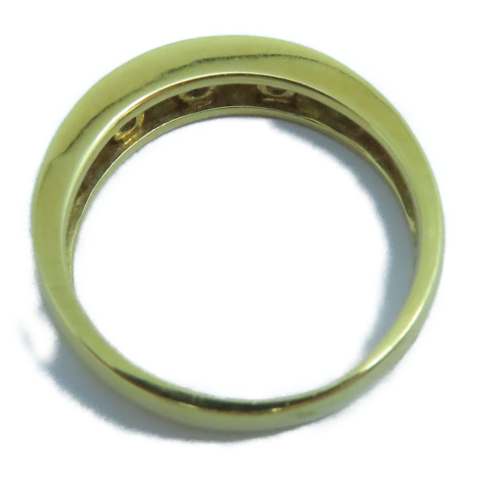 JEWELRY 18K黃金Diamond Ring鑽石戒指US#7金色