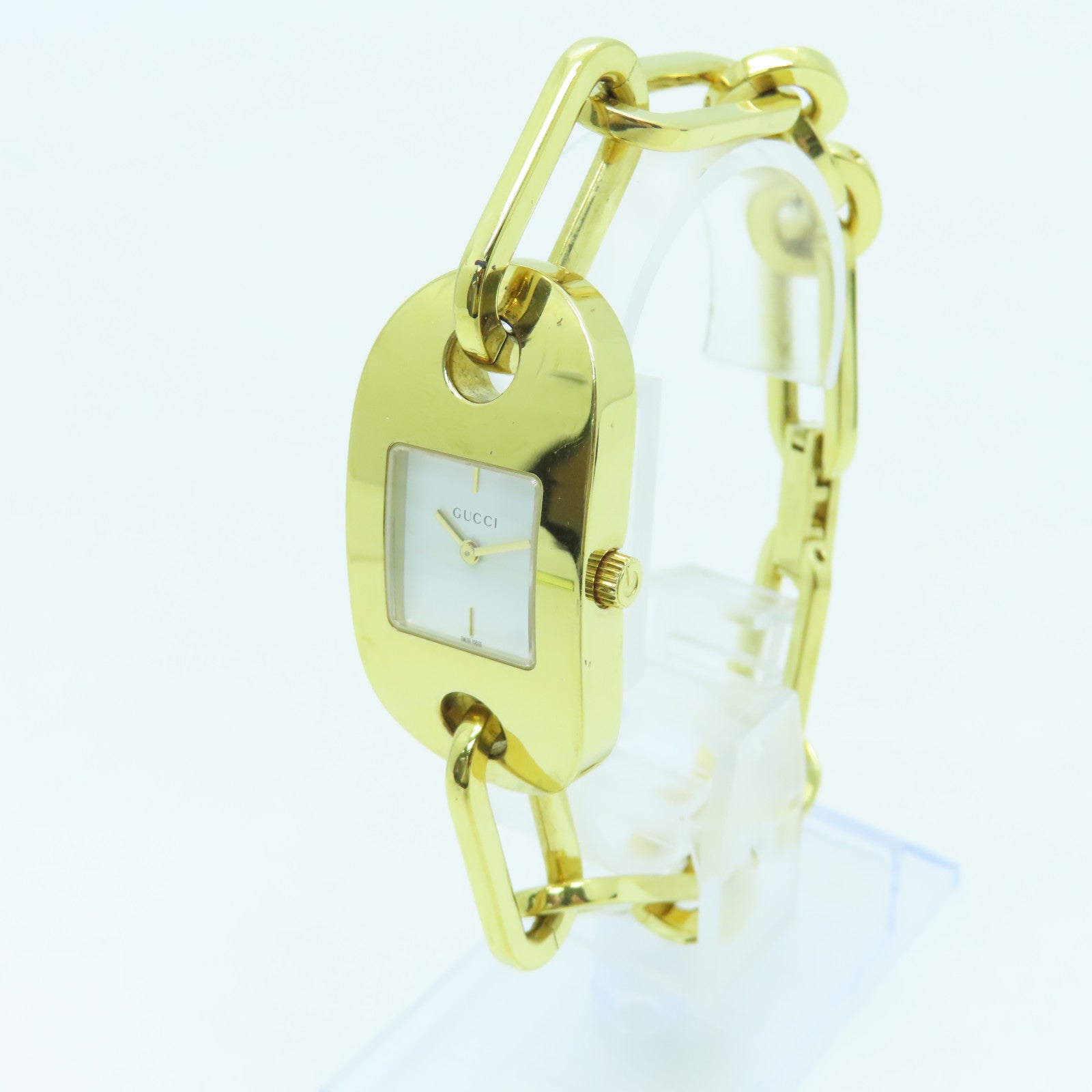 GUCCI Timepieces Watch不锈钢手表石英机芯金色