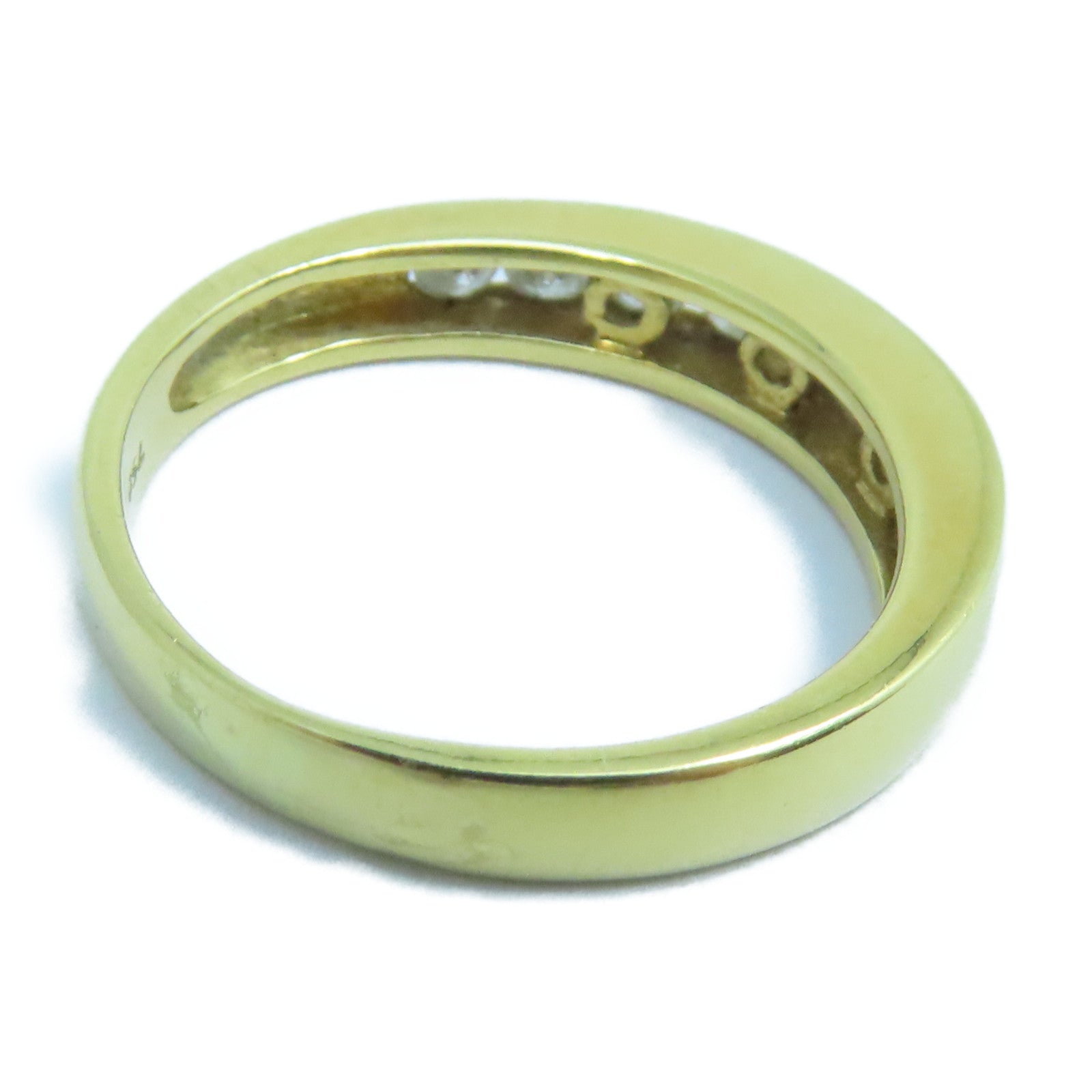 JEWELRY 18K黃金Diamond Ring鑽石戒指US#7金色