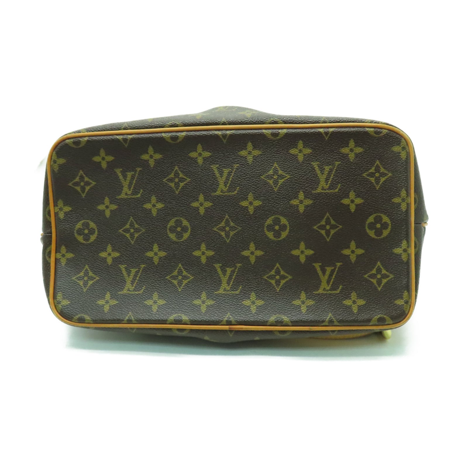 LOUIS VUITTON Monogram Palermo PM金扣手挽肩背兩用袋啡色