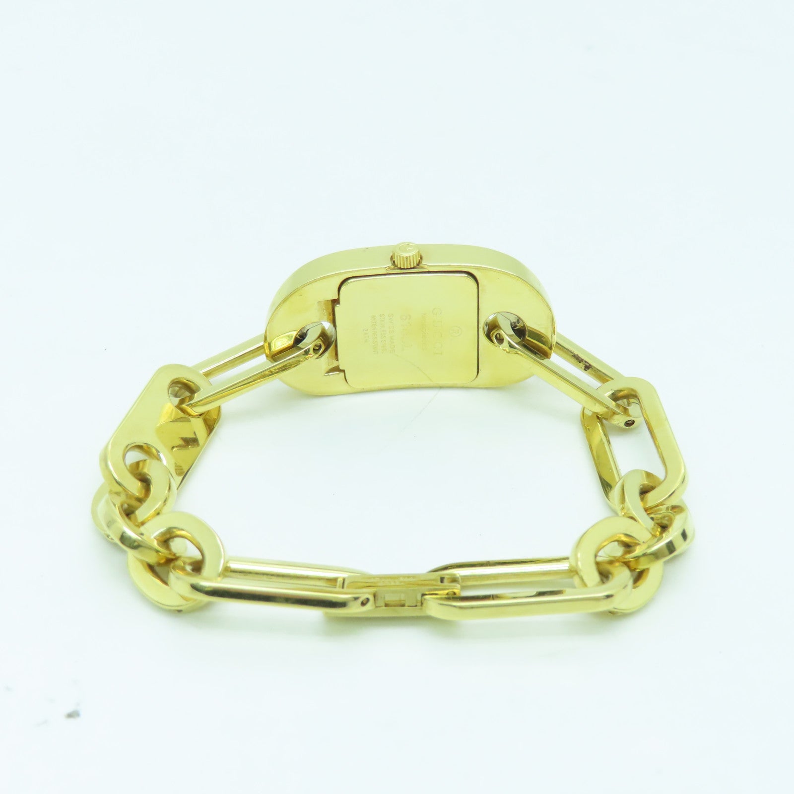 GUCCI Timepieces Watch Stainless Steel Watch Quartz Movement Gold