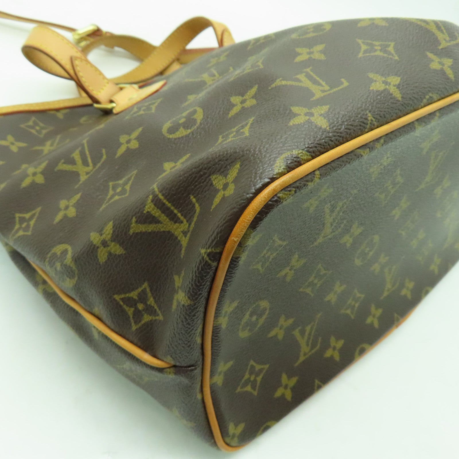 LOUIS VUITTON Monogram Palermo PM金扣手挽肩背兩用袋啡色