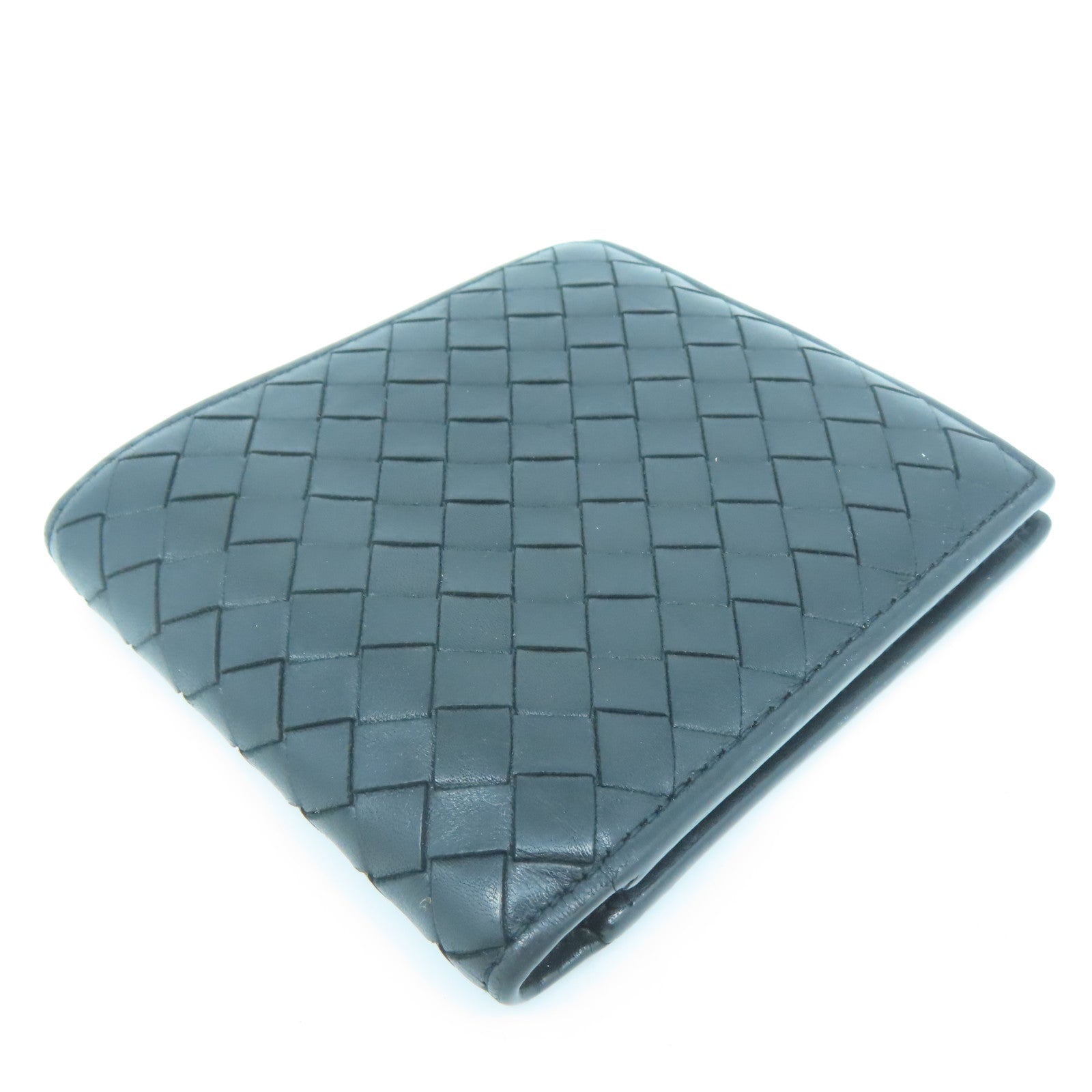 BOTTEGA VENETA 羊皮皮革Wallet錢包黑色