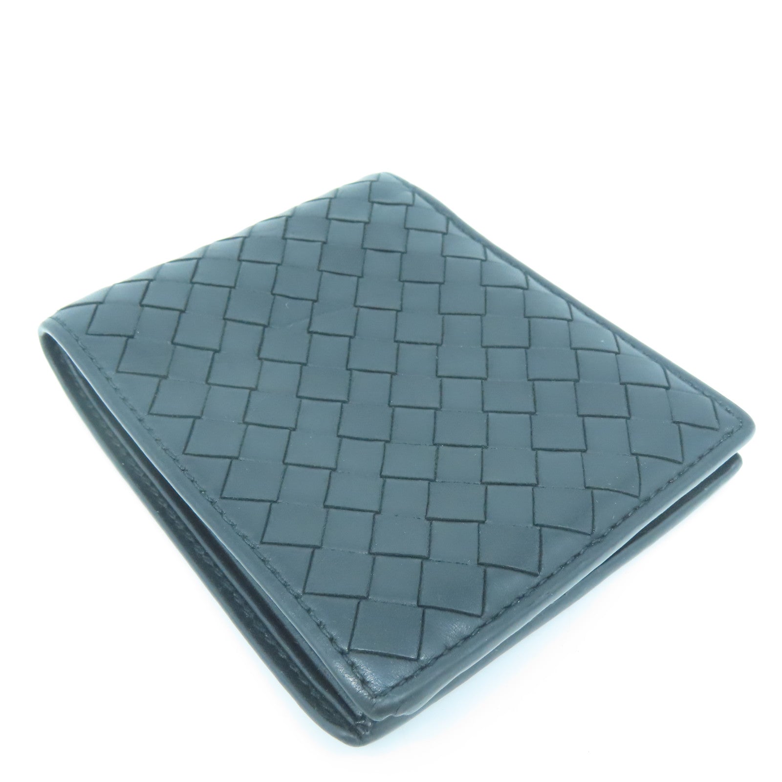 BOTTEGA VENETA 羊皮皮革Wallet錢包黑色