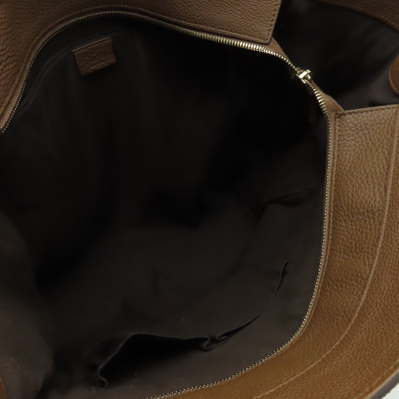 GUCCI 牛皮皮革Shoulder Bag金扣肩背袋啡色