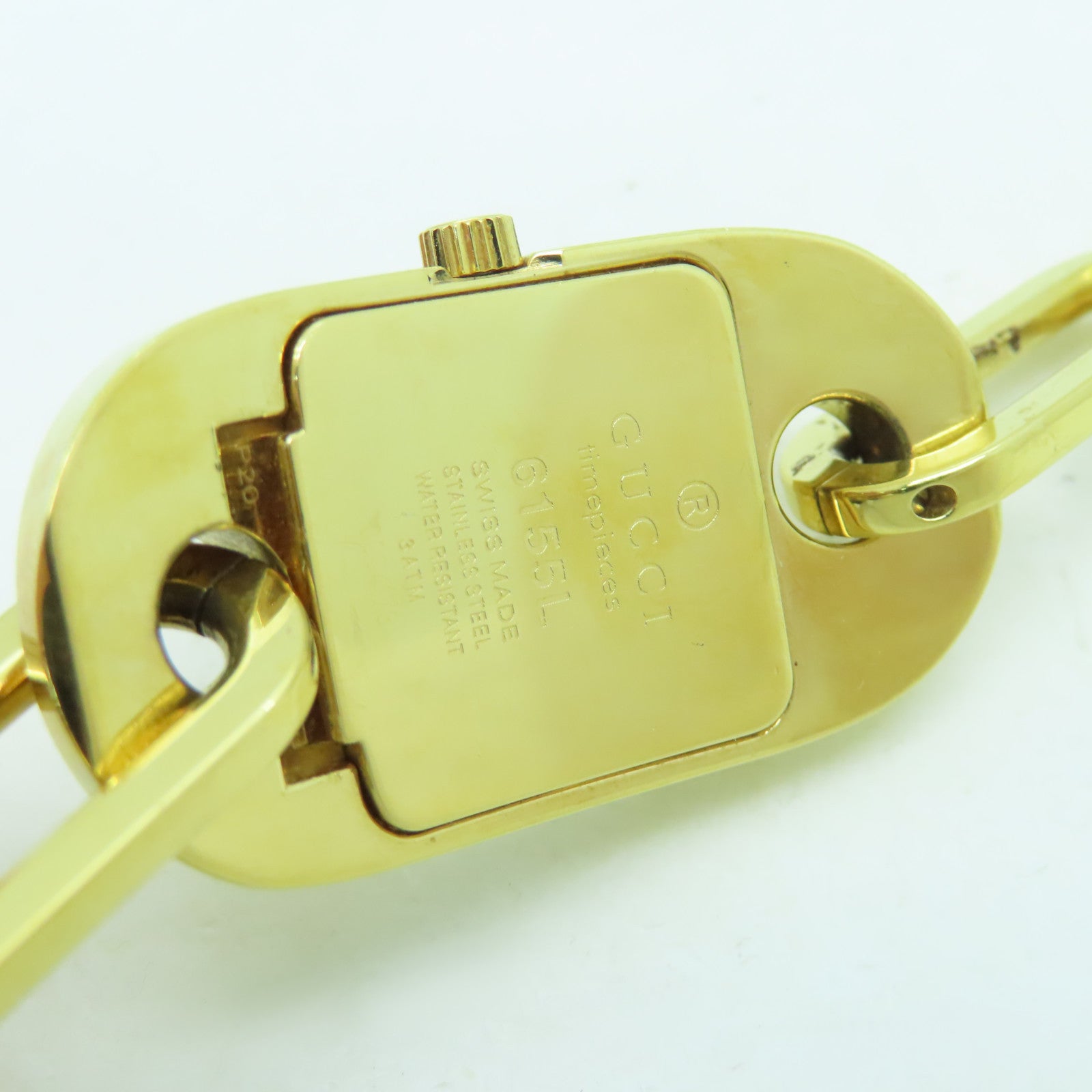 GUCCI Timepieces Watch不锈钢手表石英机芯金色