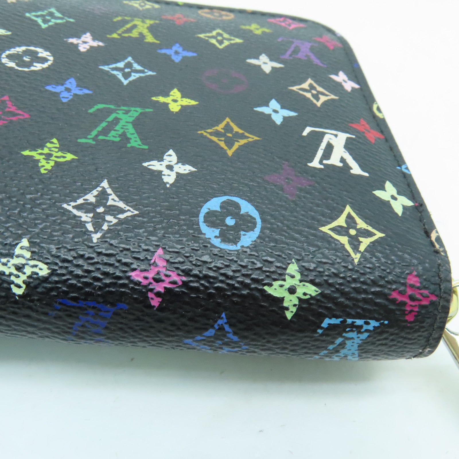 LOUIS VUITTON Monogram Multi Zippy Long Wallet长钱包金扣黑色