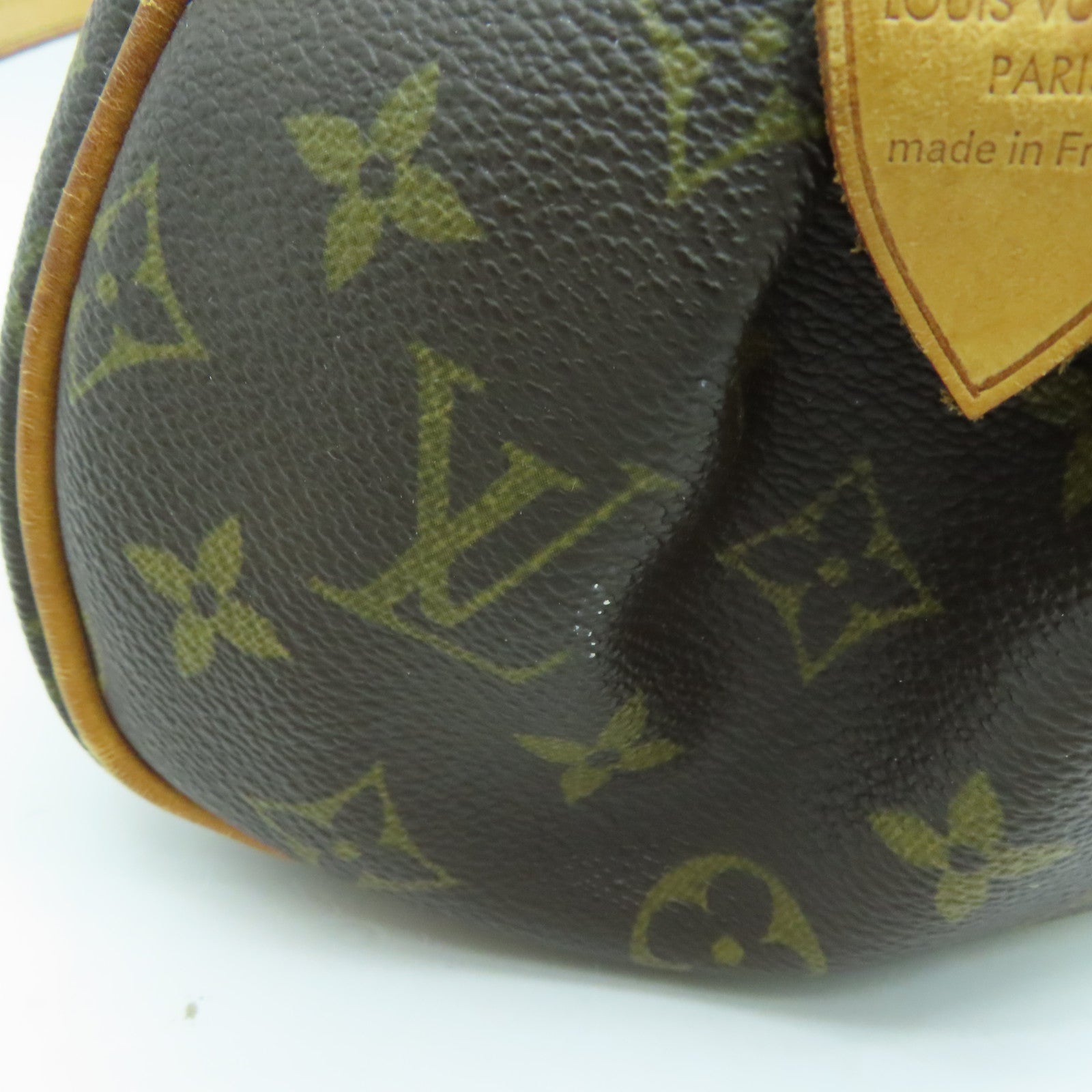 LOUIS VUITTON Monogram Montorgueil PM Shoulder Bag金扣肩背袋啡色