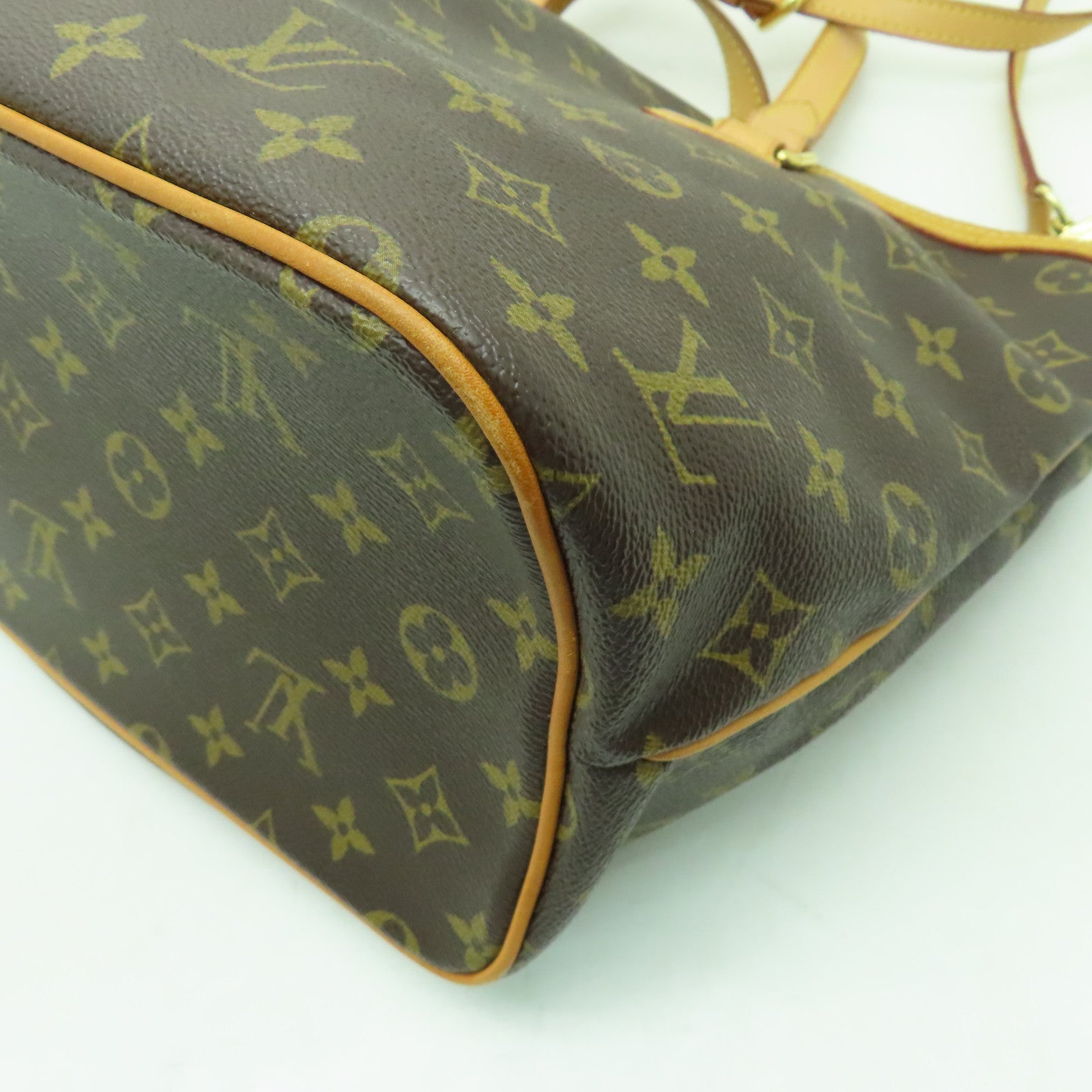 LOUIS VUITTON Monogram Palermo PM金扣手挽肩背兩用袋啡色