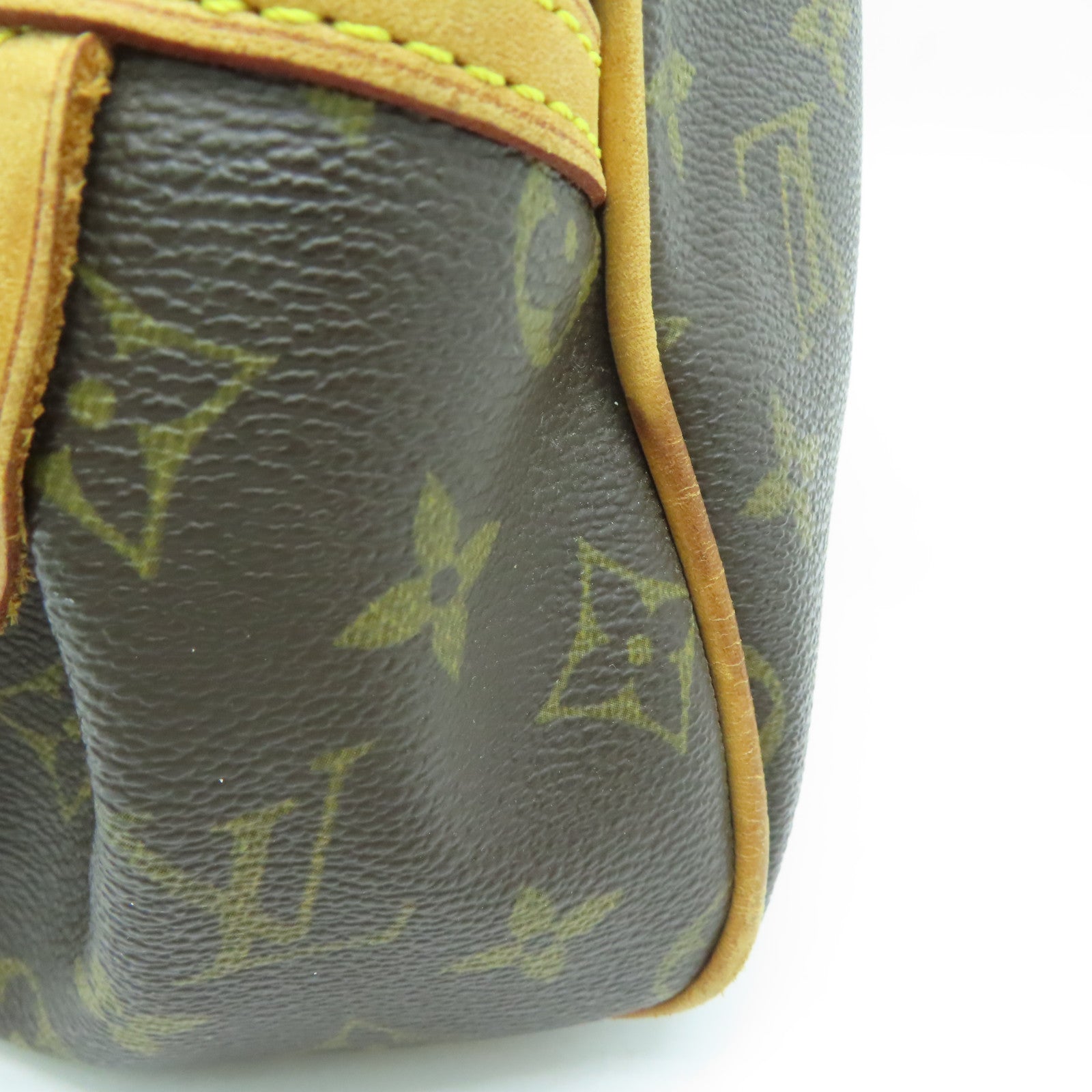 LOUIS VUITTON Monogram Montorgueil PM Shoulder Bag金扣肩背袋啡色