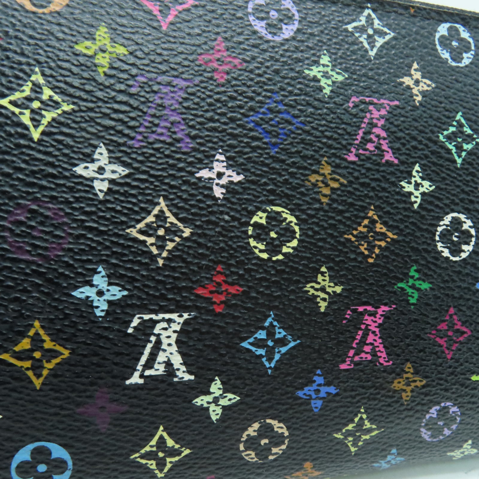 LOUIS VUITTON Monogram Multi Zippy Long Wallet长钱包金扣黑色