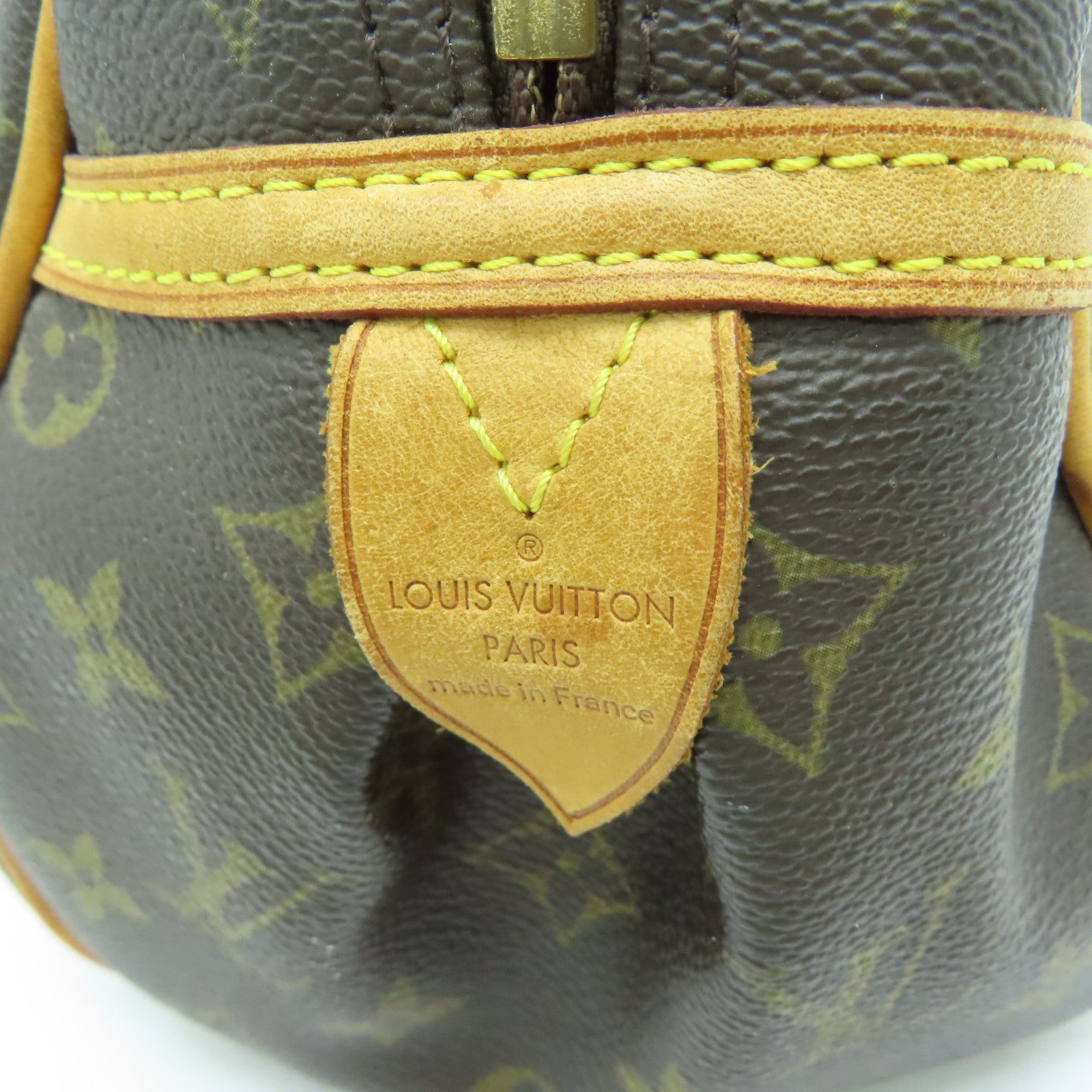 LOUIS VUITTON Monogram Montorgueil PM Shoulder Bag金扣肩背袋啡色