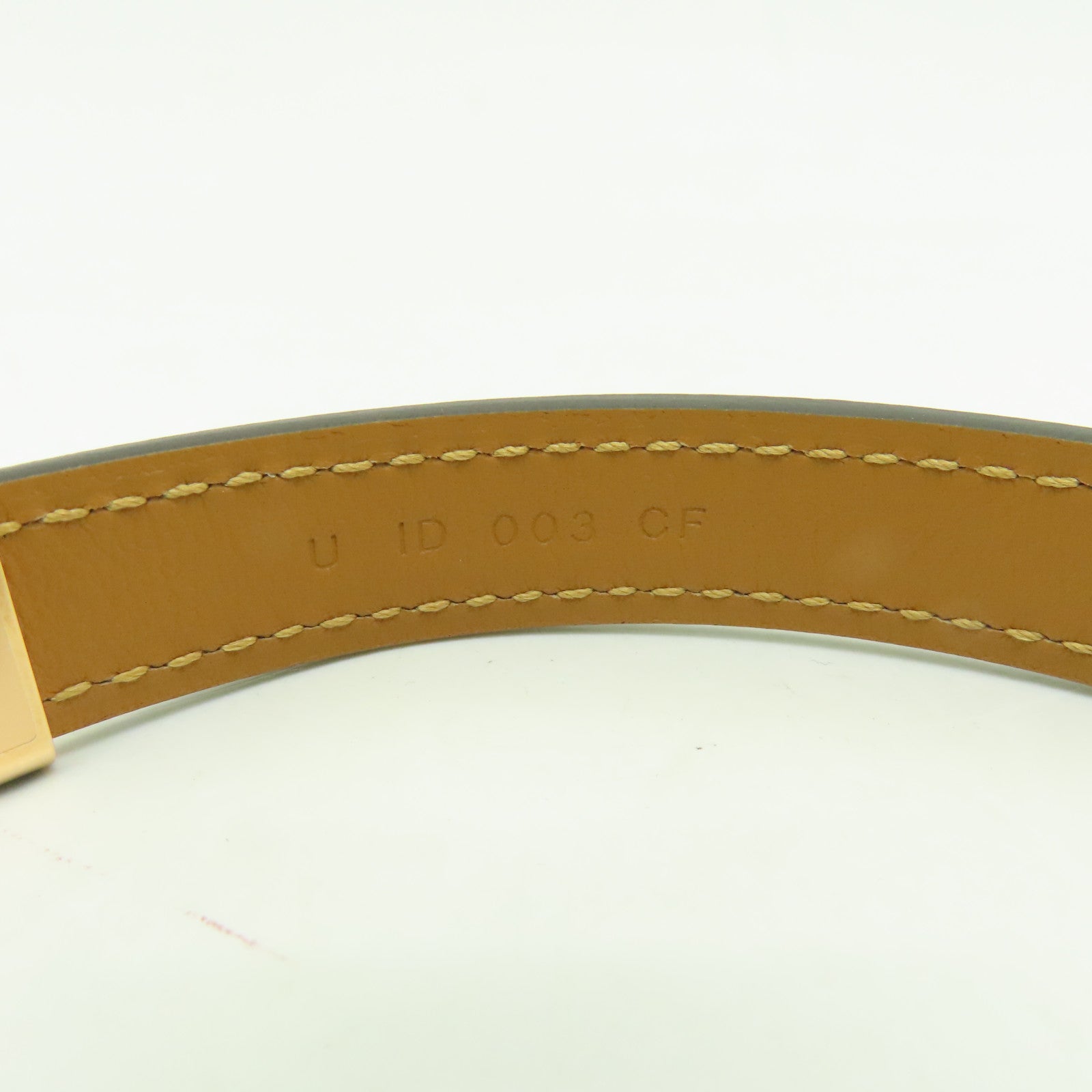 HERMES Epsom皮革Pop H Belt 85cm金扣腰帶黑色