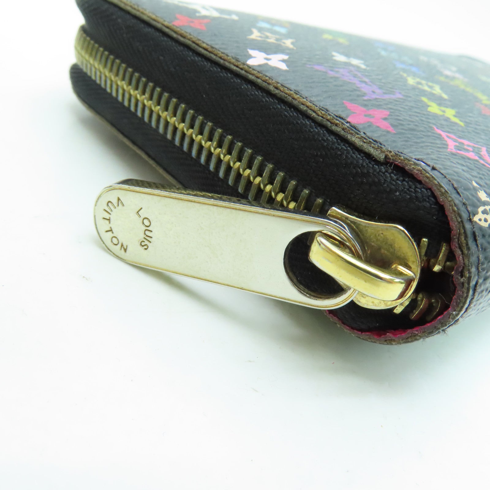 LOUIS VUITTON Monogram Multi Zippy Long Wallet长钱包金扣黑色