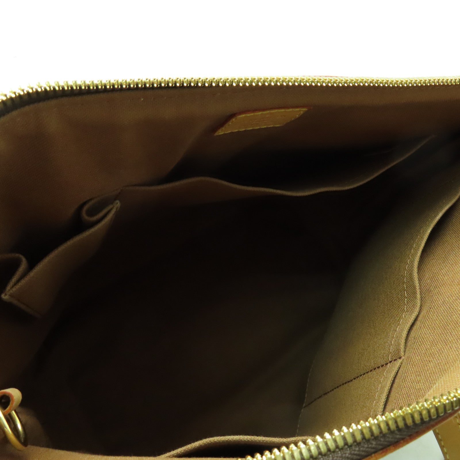 LOUIS VUITTON Monogram Palermo PM金扣手挽肩背兩用袋啡色
