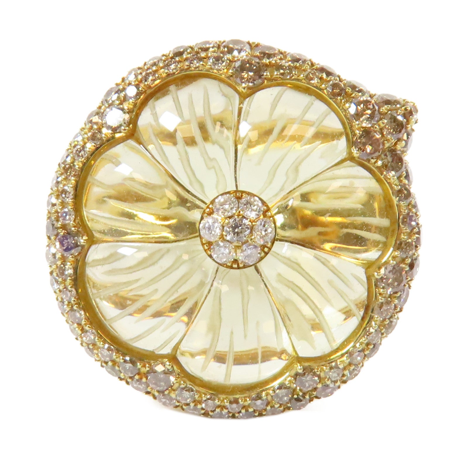 JEWELRY 18K黃金Diamond Ring0.67ct鑽石戒指US#5.5