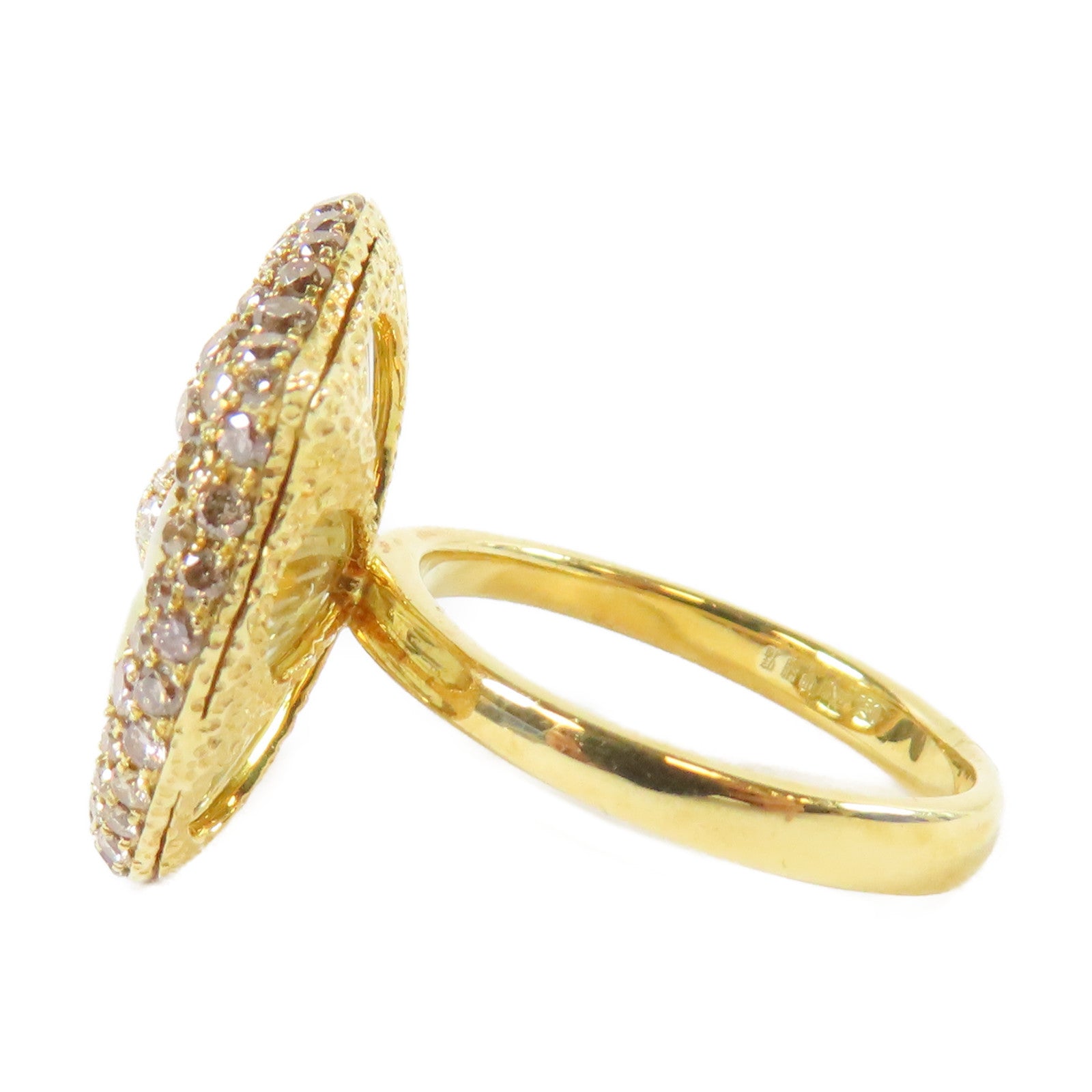 JEWELRY 18K黃金Diamond Ring0.67ct鑽石戒指US#5.5