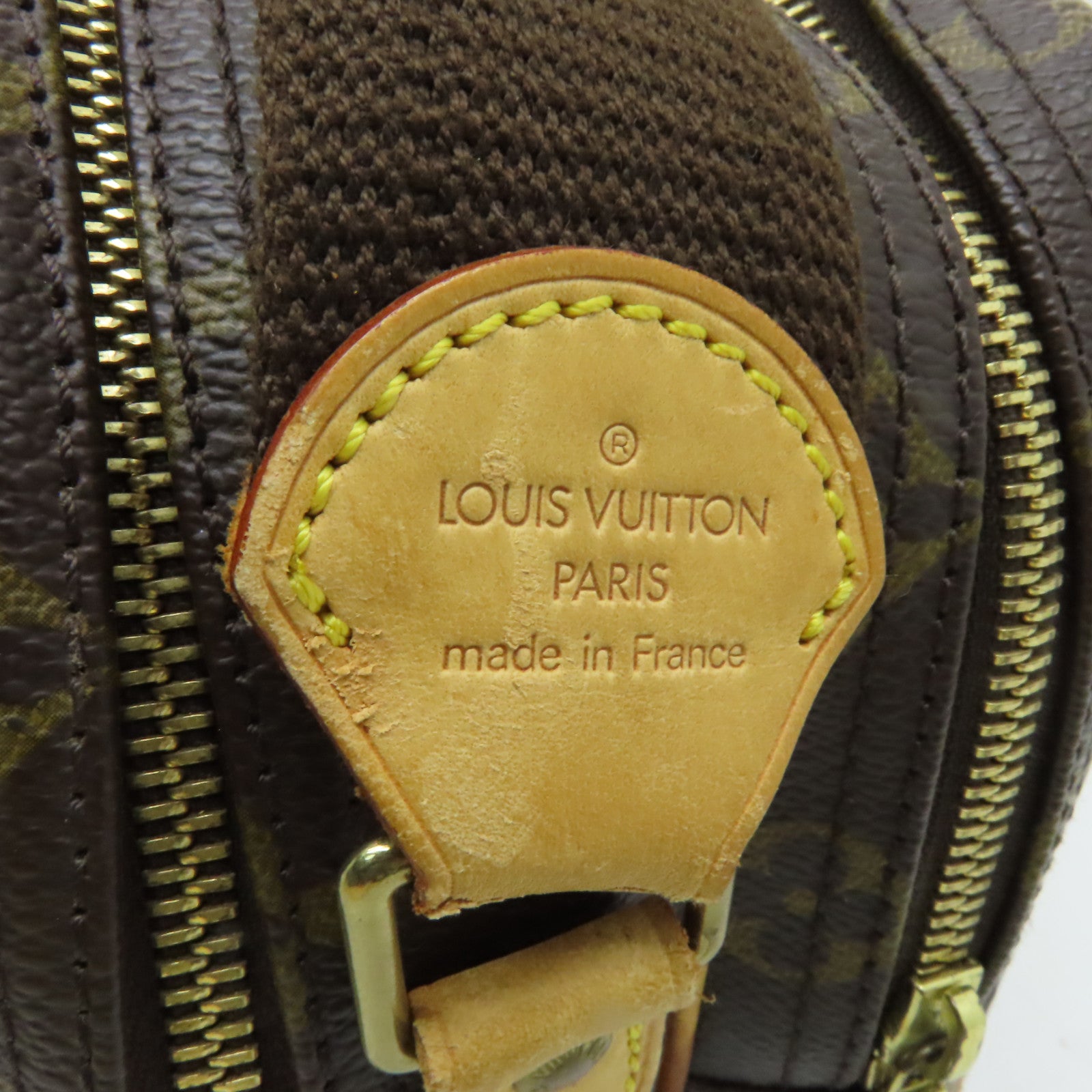 LOUIS VUITTON 【激減優惠】Monogram Reporter金扣肩背袋棕色