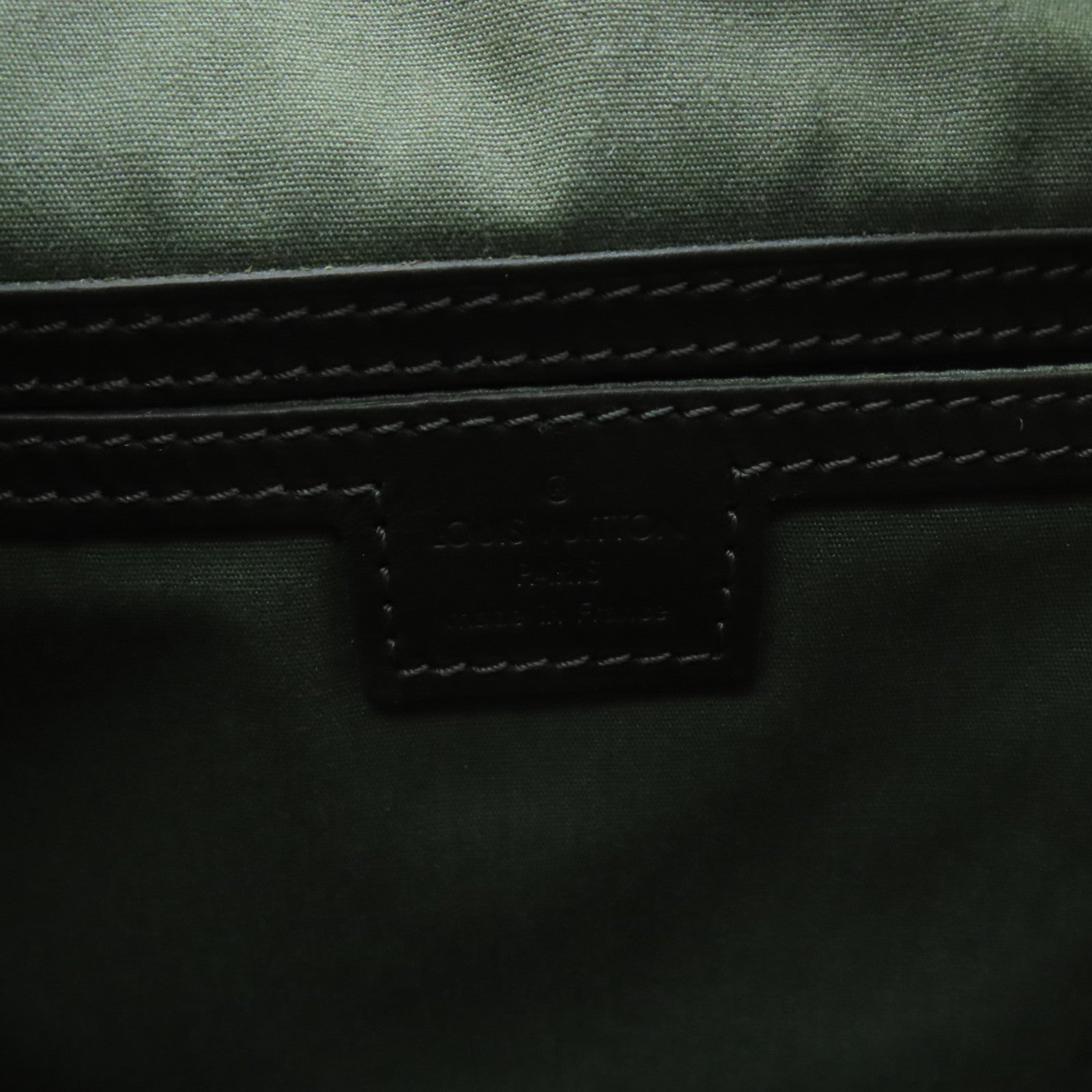 LOUIS VUITTON Monogram Mini Montsouris GM金扣背包綠色