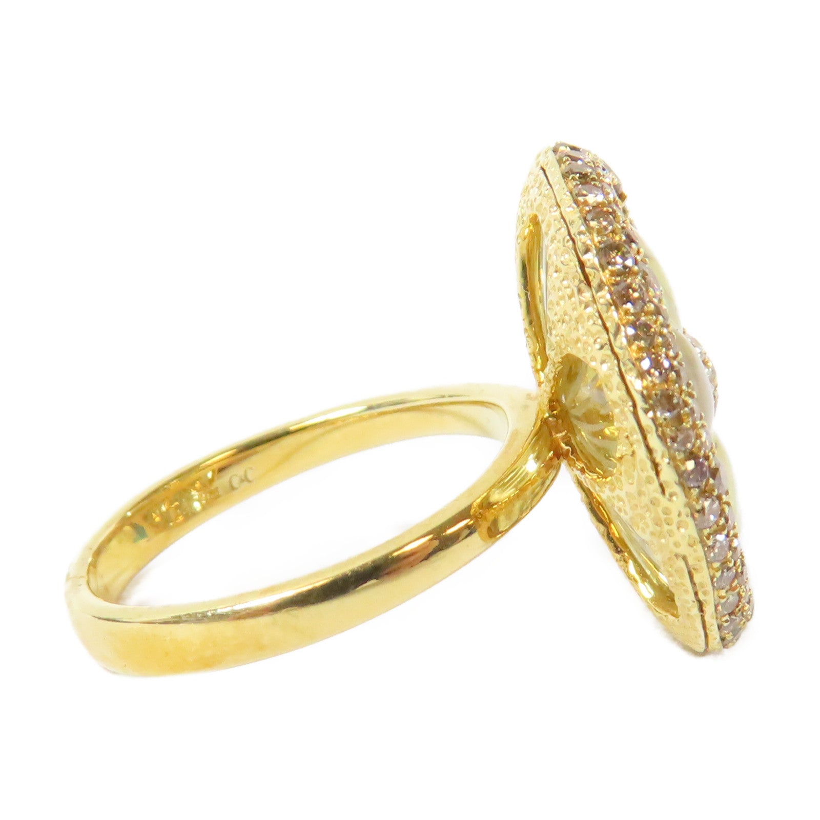 JEWELRY 18K黃金Diamond Ring0.67ct鑽石戒指US#5.5
