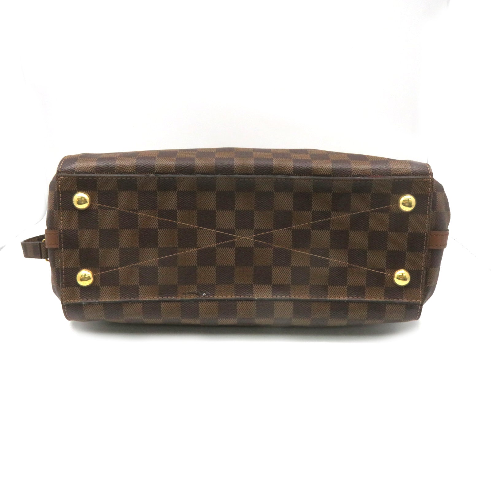 LOUIS VUITTON Damier Greenwich 2Way Shoulder Bag Handle Shoulder Bag Brown