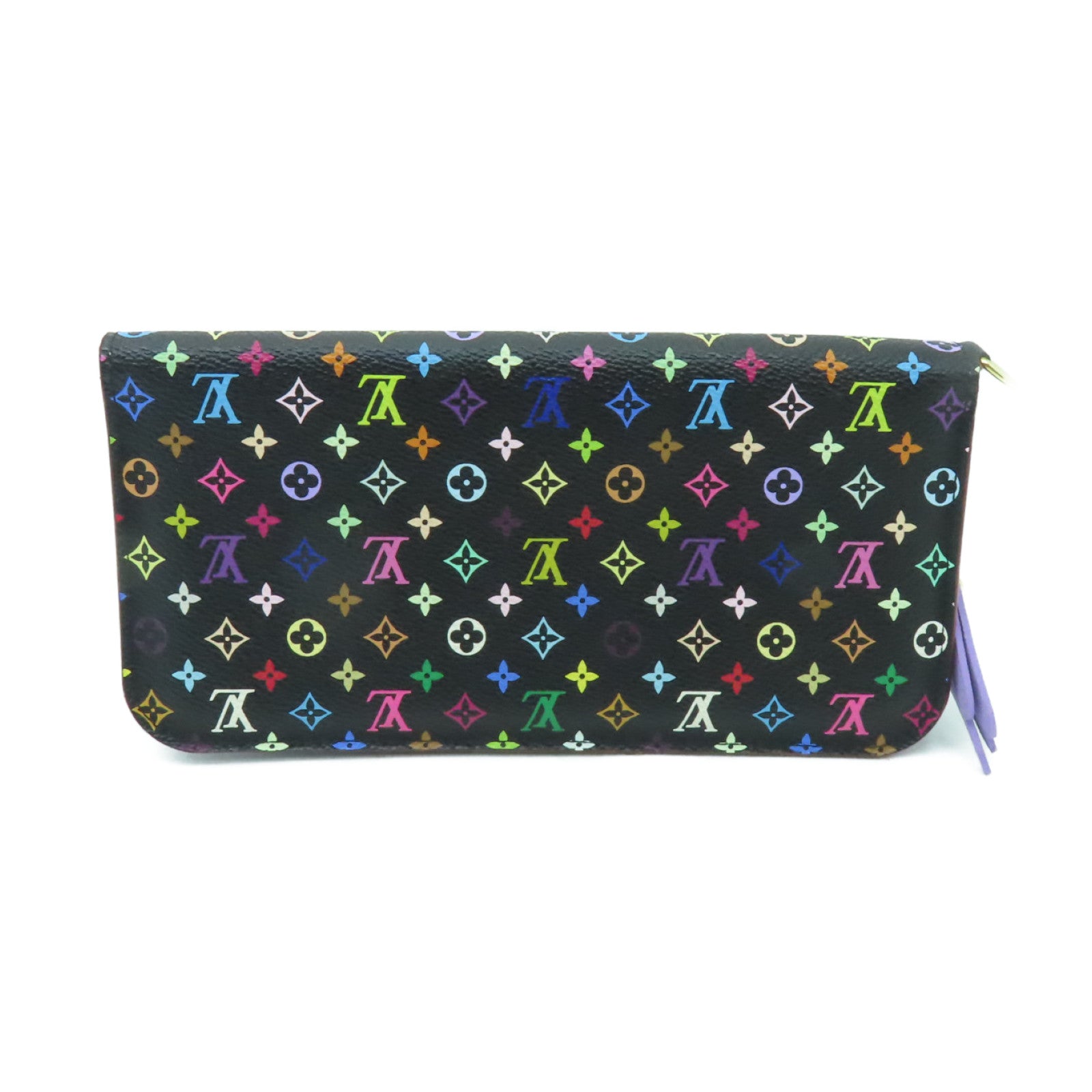 LOUIS VUITTON Monogram Multicolore Portefeuille Insolite Wallet金扣長錢包黑色/彩色