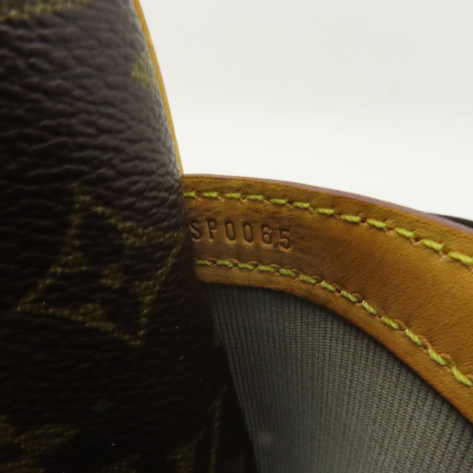 LOUIS VUITTON 【激減優惠】Monogram Reporter金扣肩背袋棕色