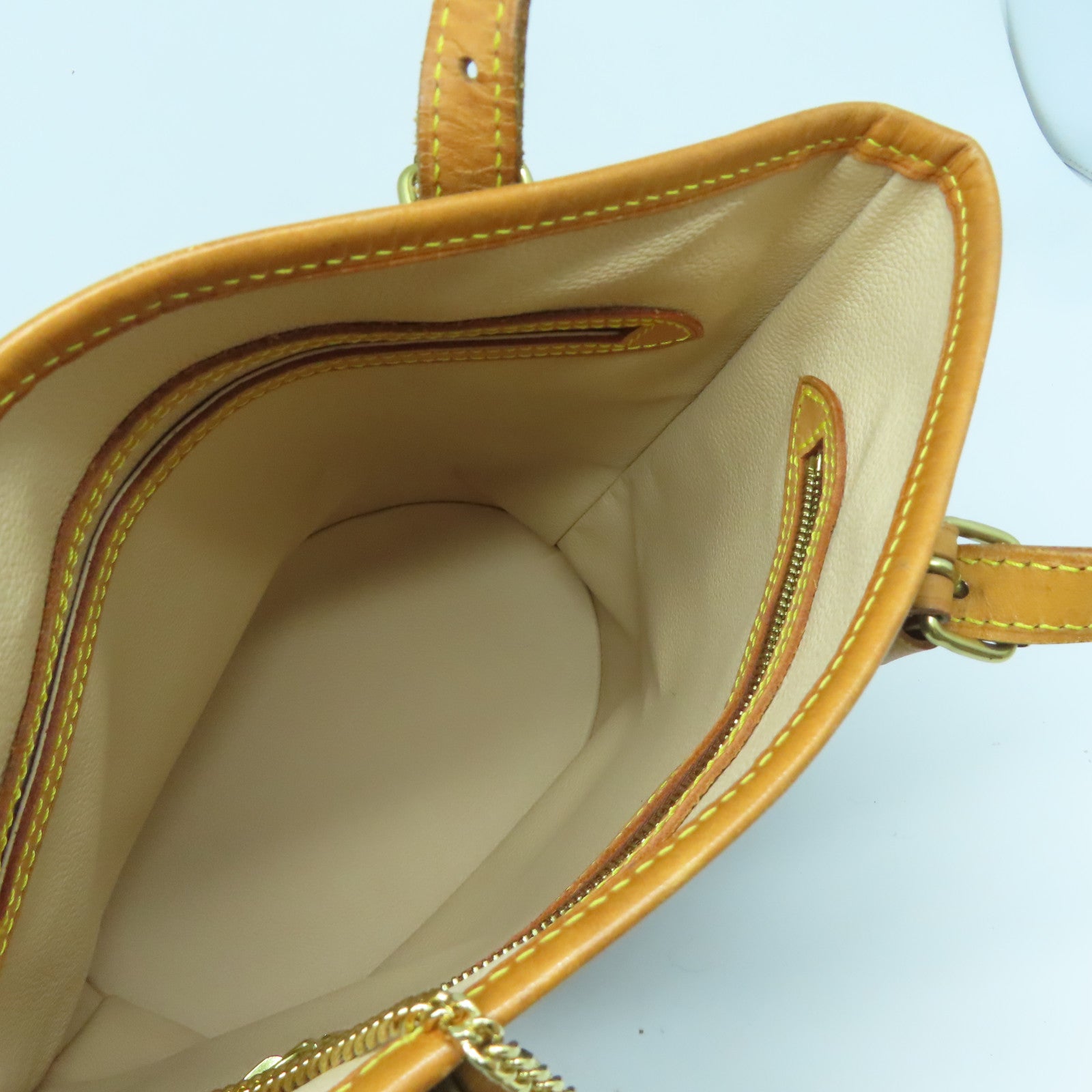 LOUIS VUITTON Monogram Bucket PM金扣肩背袋啡色