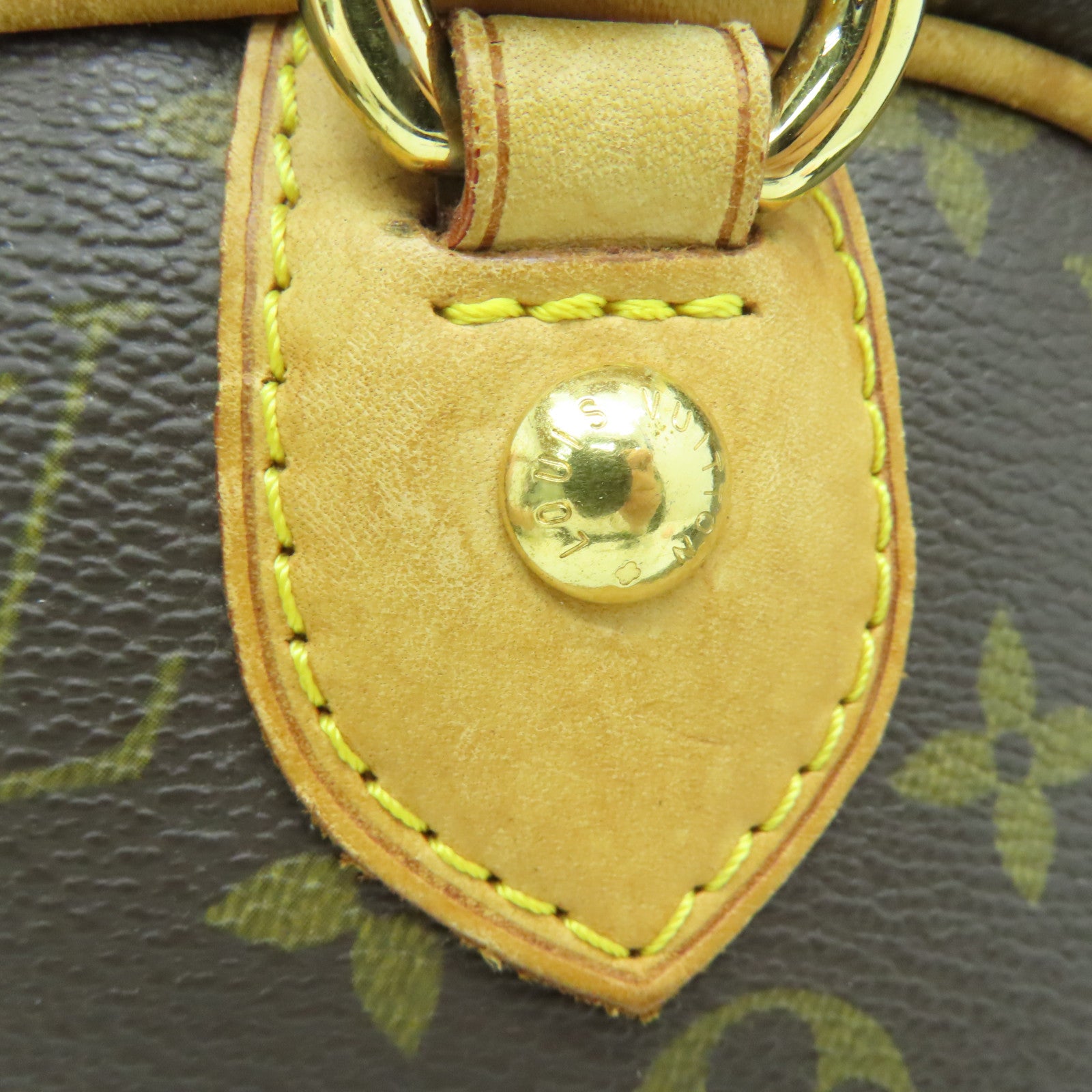 LOUIS VUITTON Monogram Montorgueil PM Shoulder Bag金扣肩背袋啡色