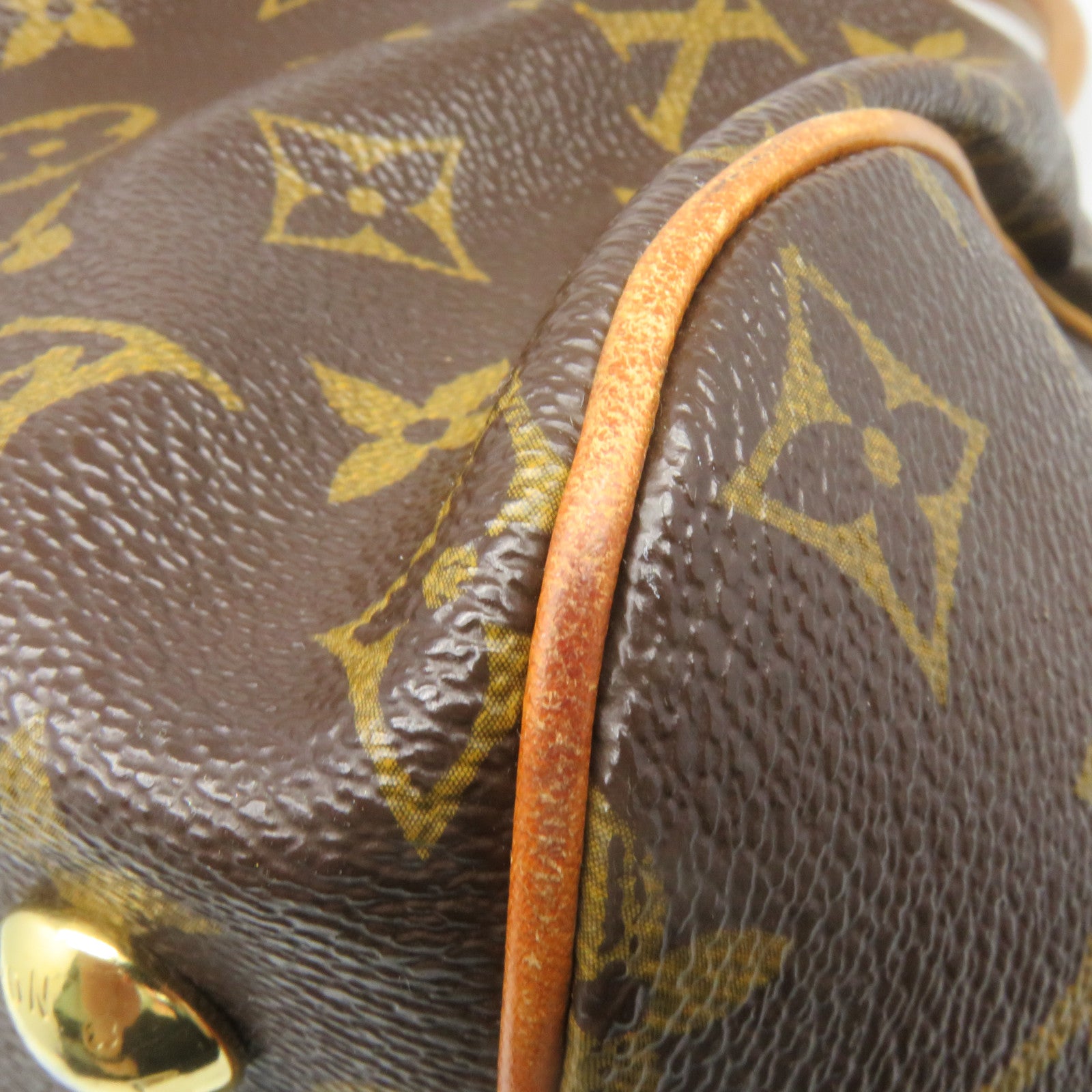 LOUIS VUITTON Monogram Tivoli GM手挽袋啡色