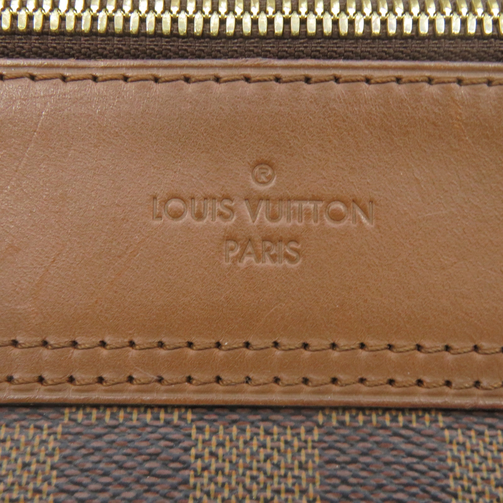 LOUIS VUITTON Damier Greenwich 2Way Shoulder Bag Handle Shoulder Bag Brown