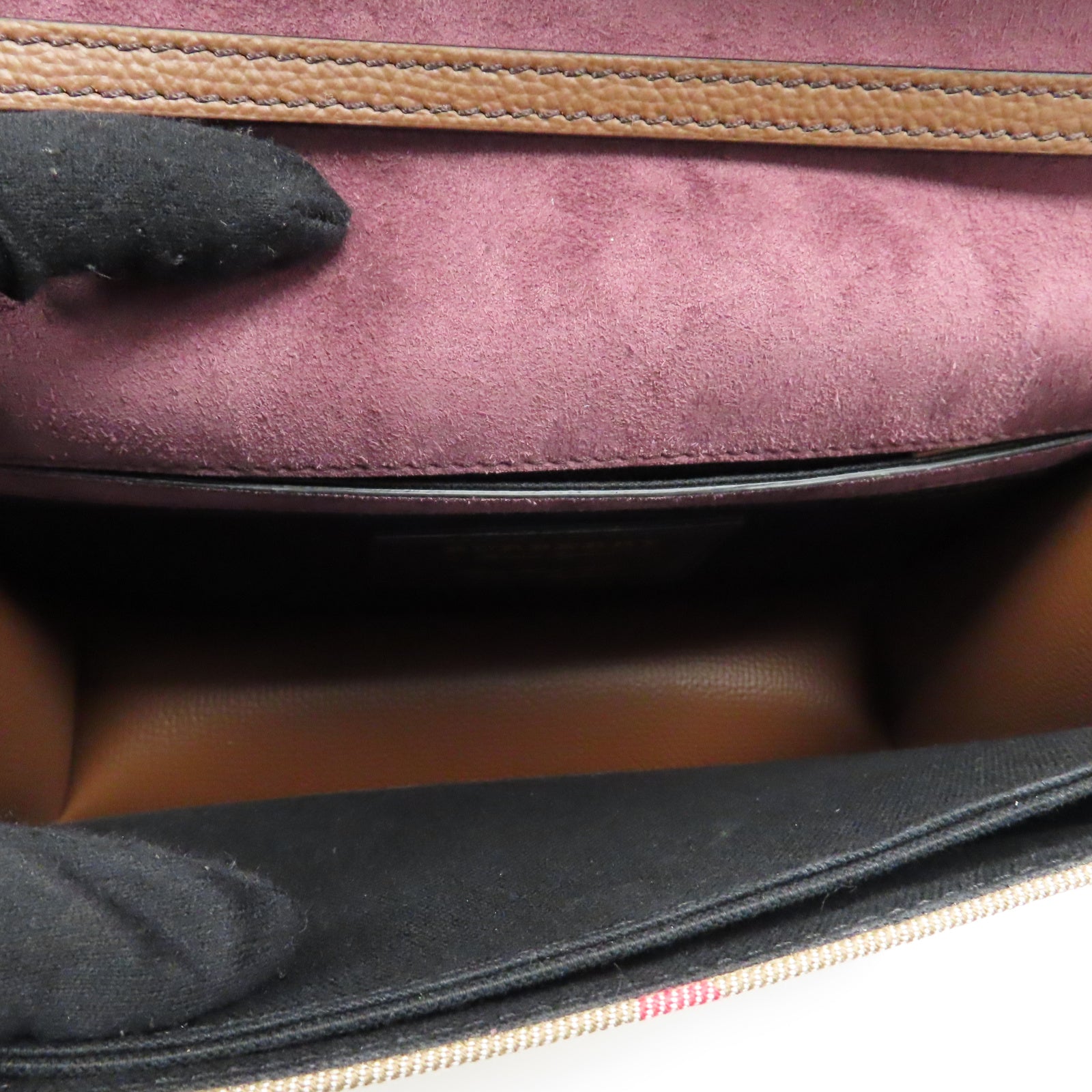 BURBERRY 牛皮皮革Shoulder Bag金扣肩背袋啡色