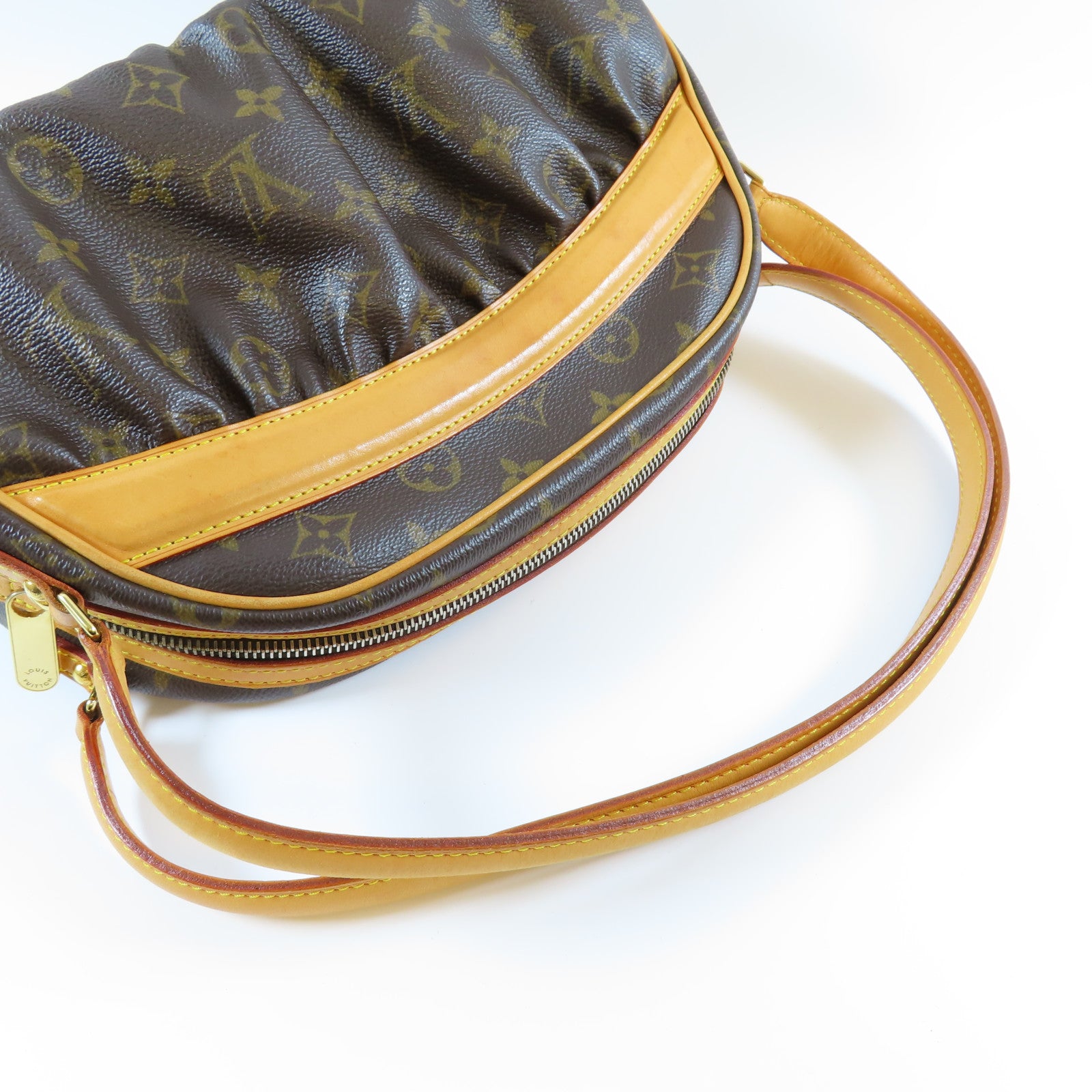 LOUIS VUITTON Monogram Klara金扣肩背袋啡色