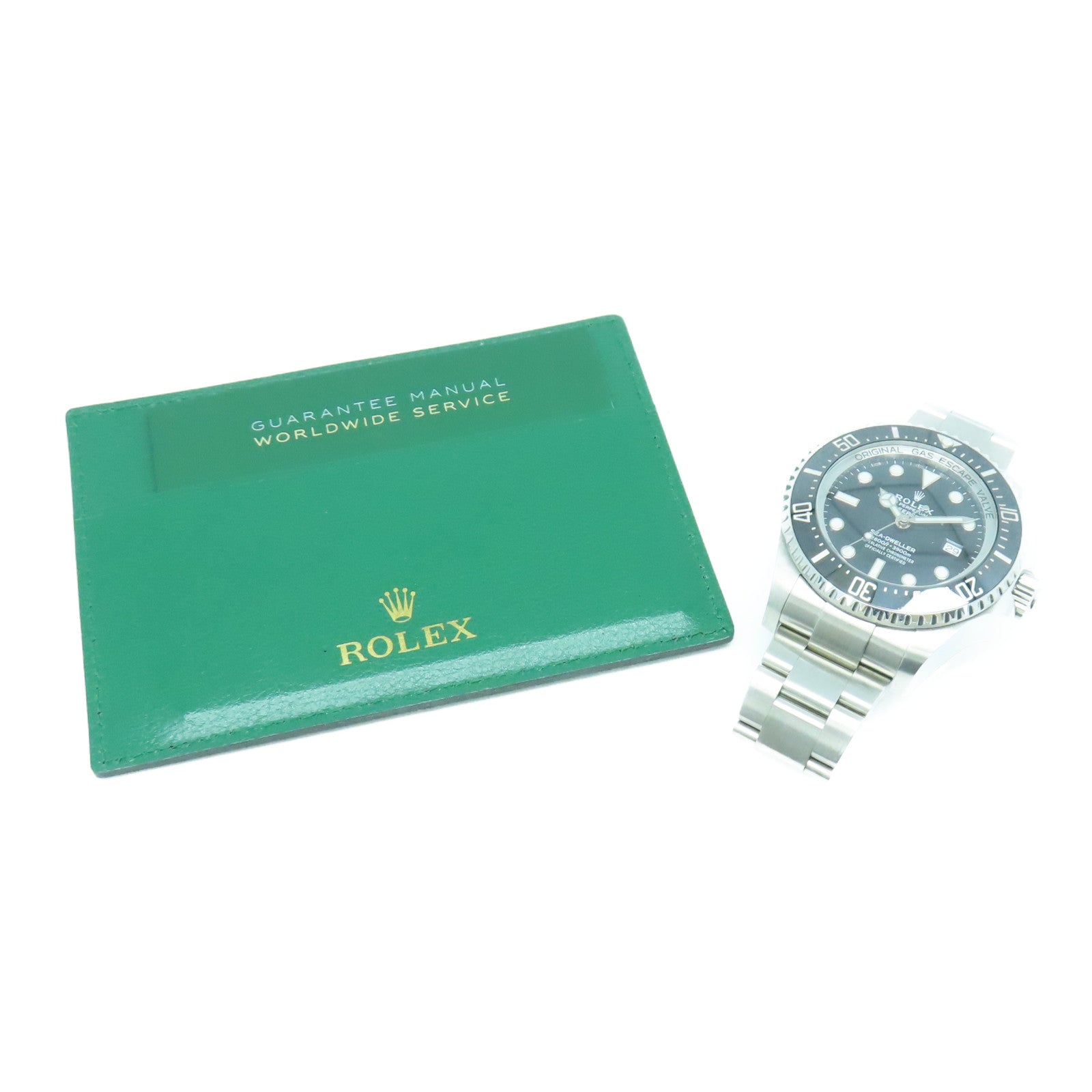 ROLEX Deep Sea Stainless Steel Watch Automatic Movement Black