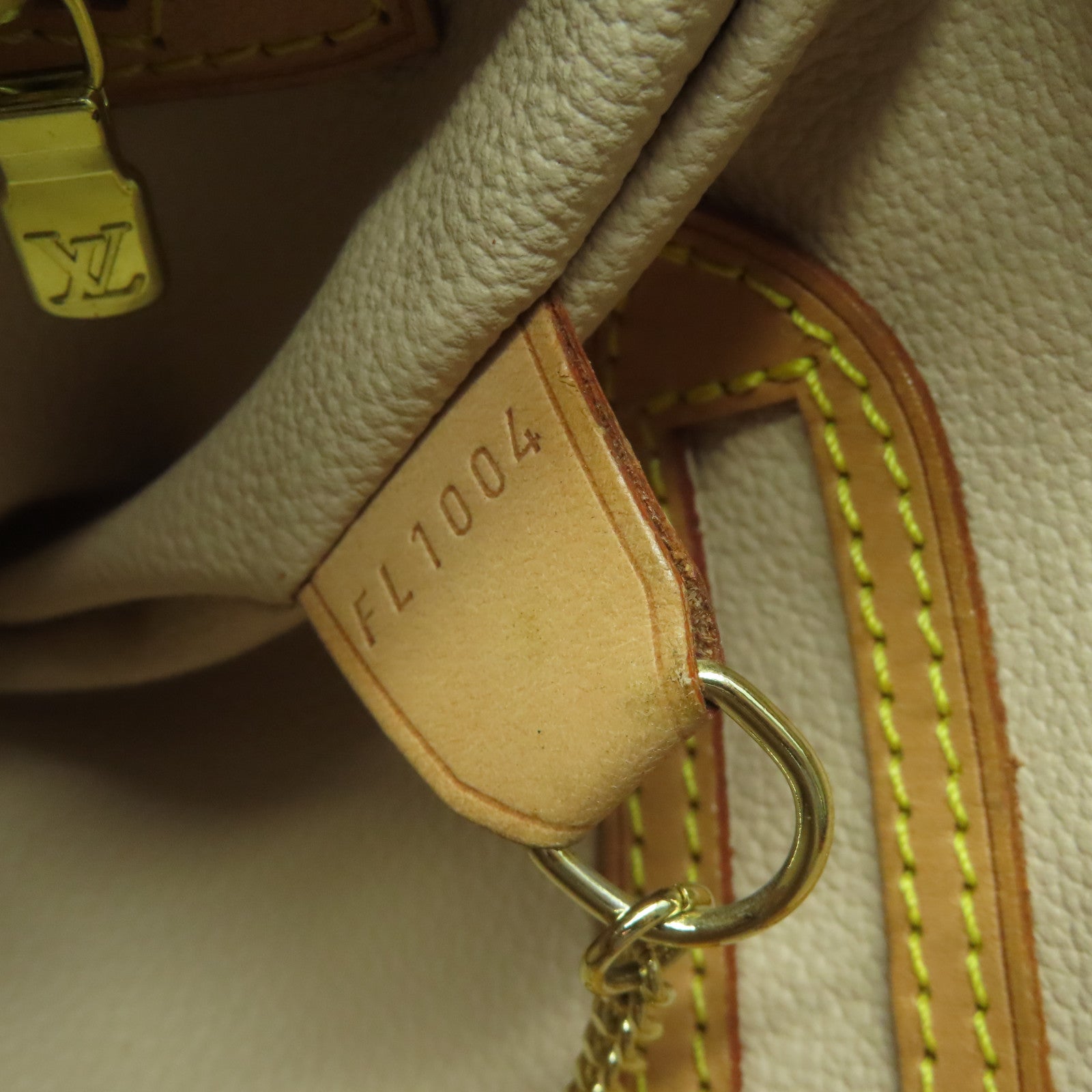 LOUIS VUITTON Monogram Bucket PM金扣肩背袋啡色